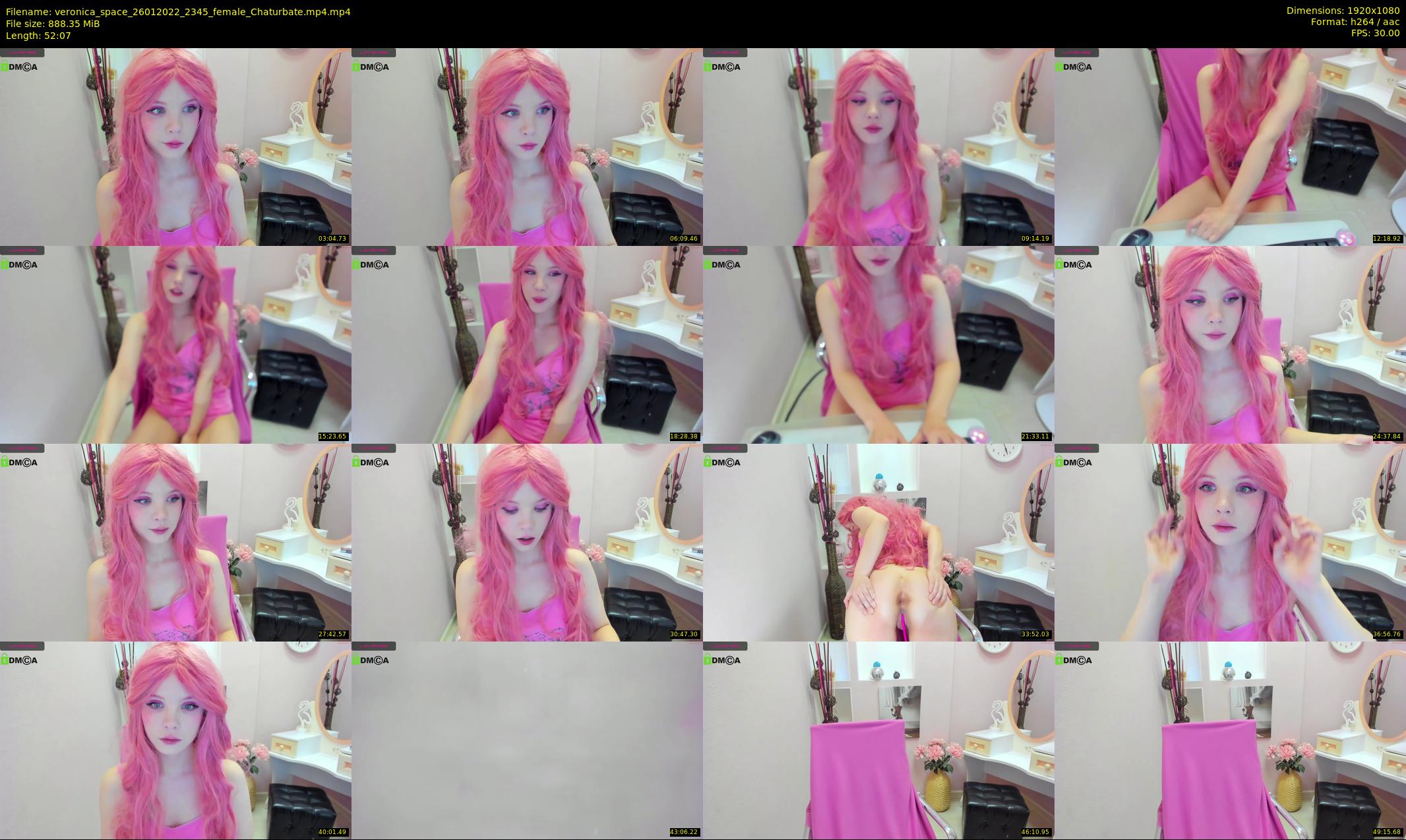 veronica_space — 53 minute Chaturbate female cam show recording, 1080p, Jan 26, 2022