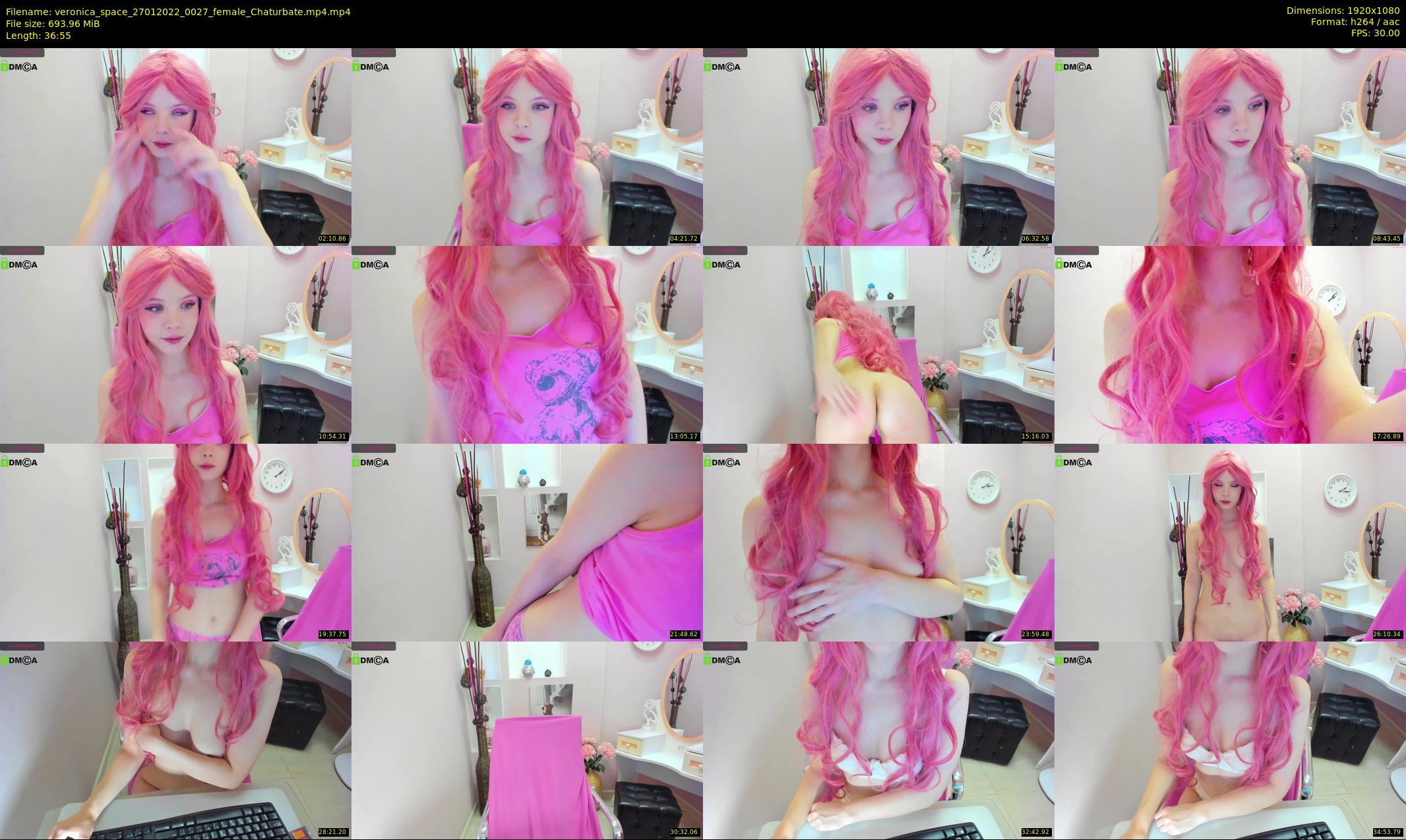 veronica_space — 37 minute Chaturbate female cam show recording, 1080p, Jan 27, 2022