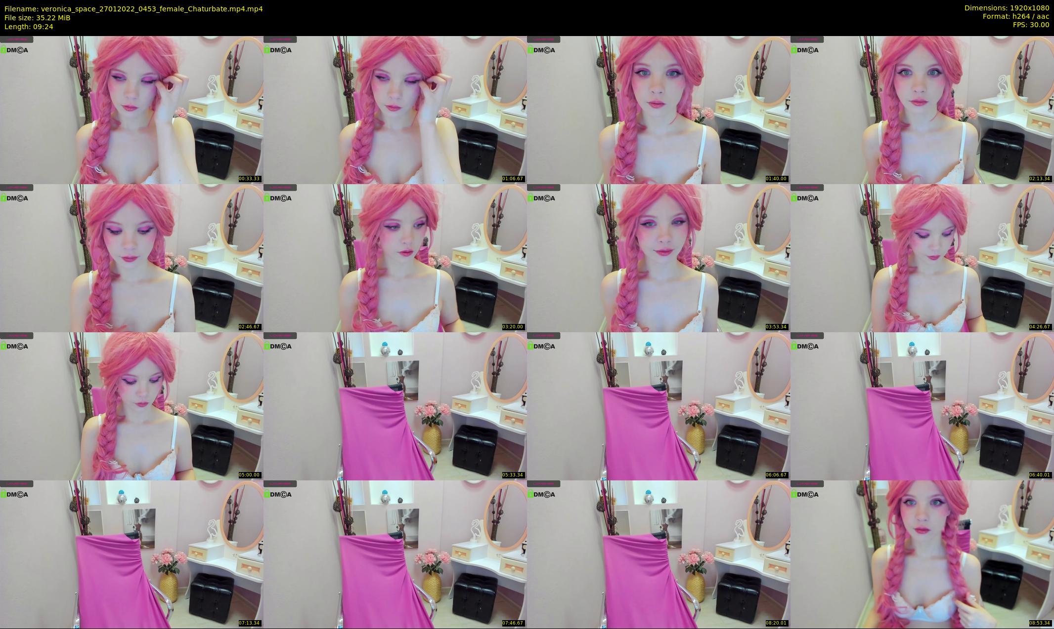 veronica_space — 10 minute Chaturbate female cam show recording, 1080p, Jan 27, 2022