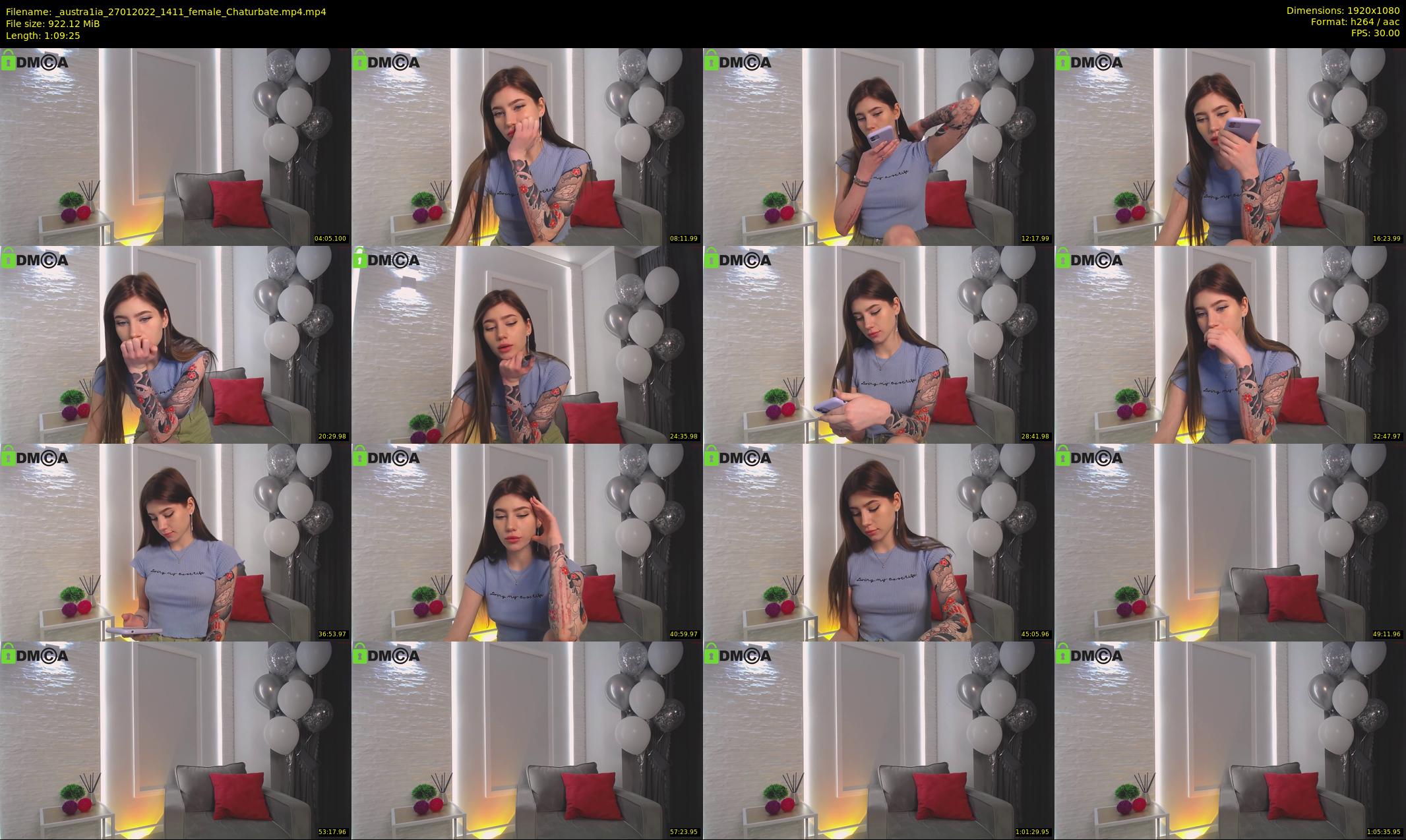 _austra1ia — 70 minute Chaturbate female cam show recording, 1080p, Jan 27, 2022