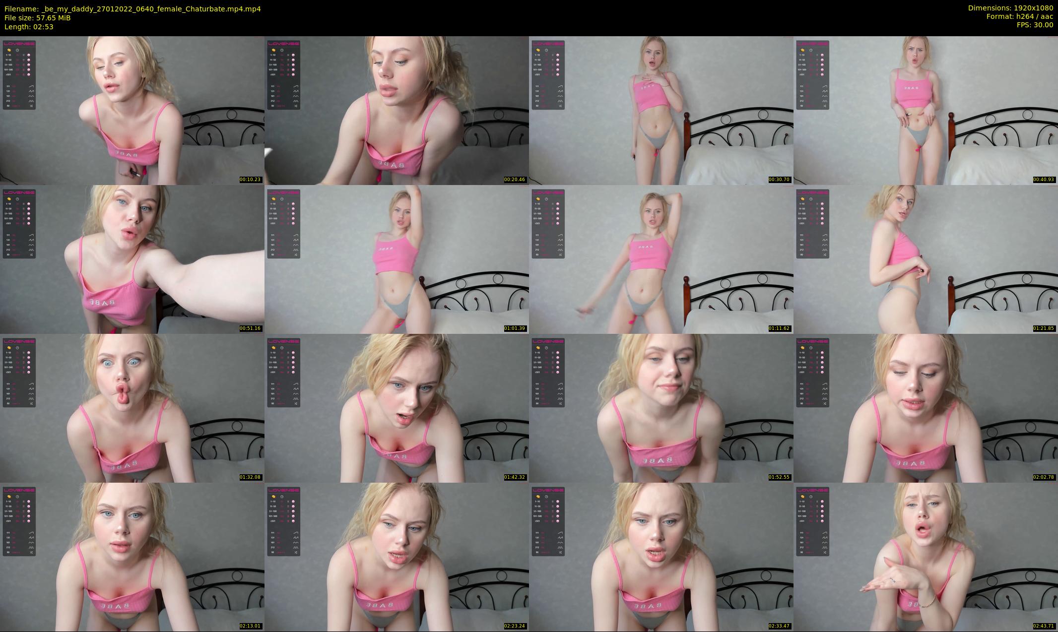 _be_my_daddy — 3 minute Chaturbate female cam show recording, 1080p, Jan 27, 2022