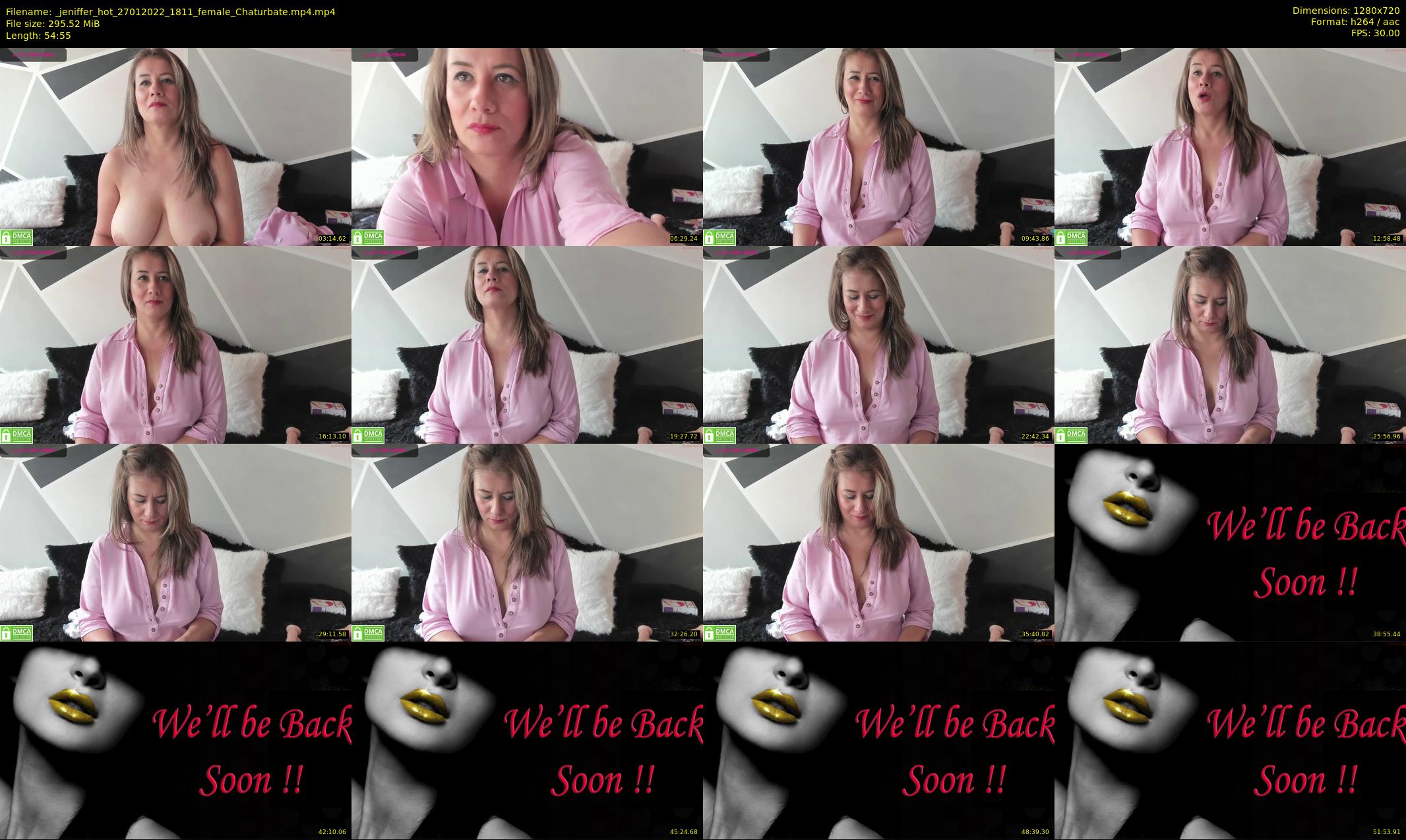 _jeniffer_hot — 55 minute Chaturbate female cam show recording, 720p, Jan 27, 2022