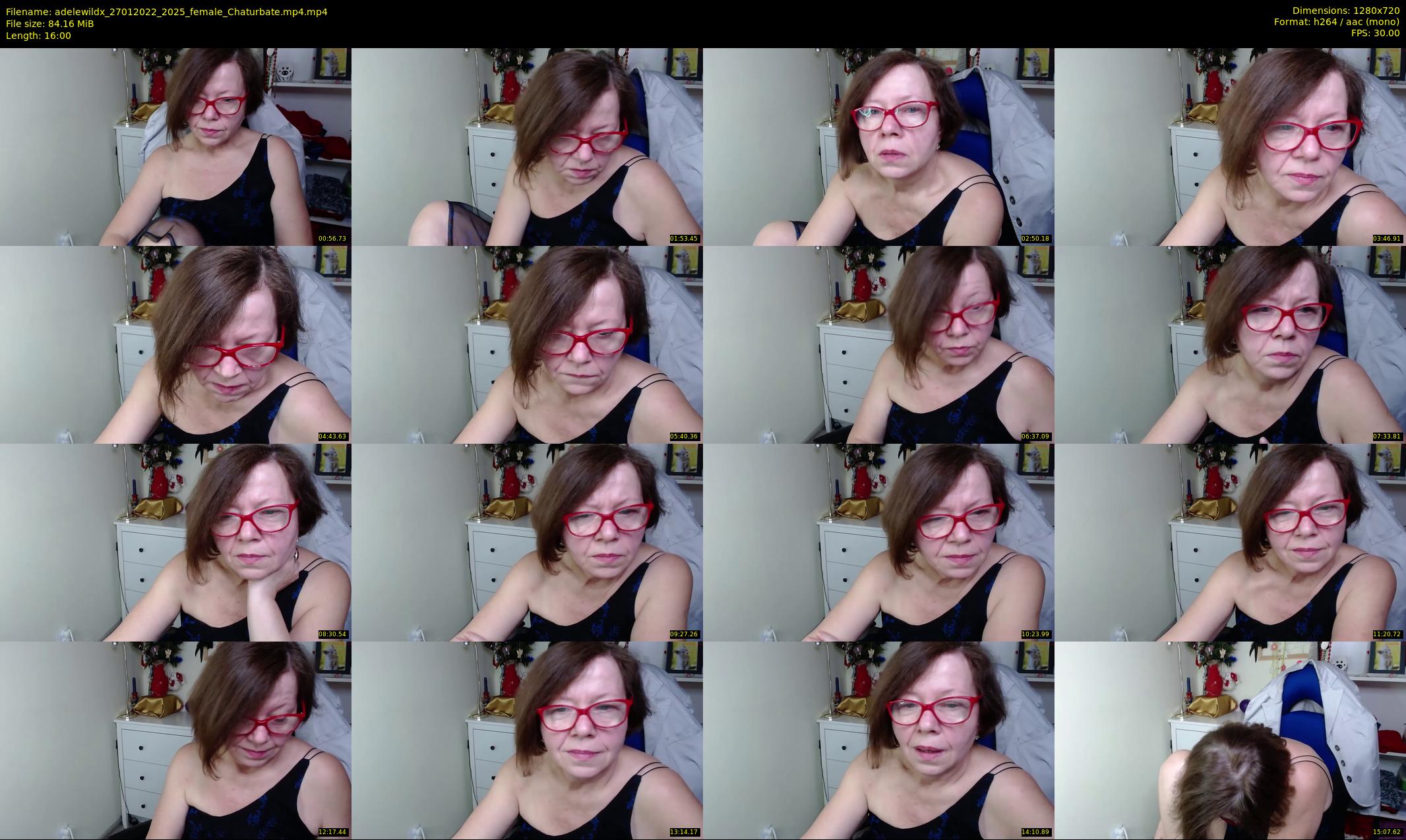 adelewildx — 16 minute Chaturbate female cam show recording, 720p, Jan 27, 2022