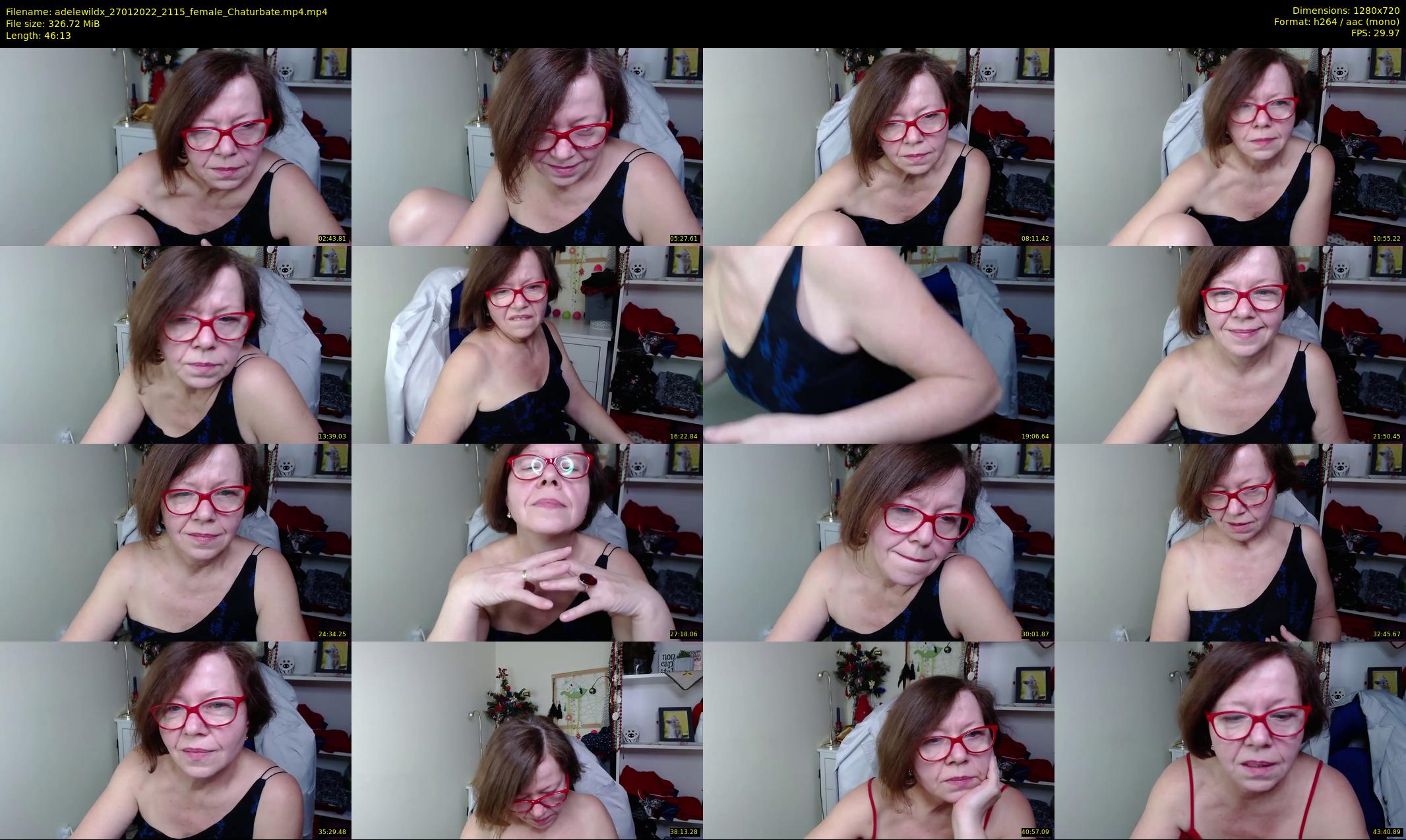 adelewildx — 47 minute Chaturbate female cam show recording, 720p, Jan 27, 2022