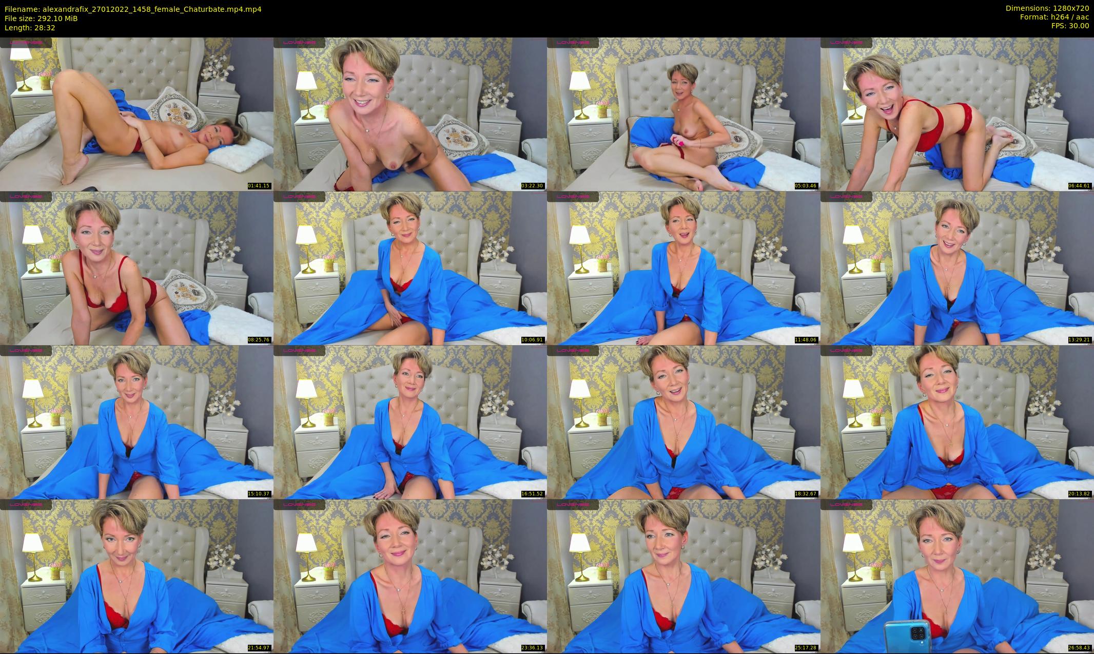 alexandrafix — 29 minute Chaturbate female cam show recording, 720p, Jan 27, 2022