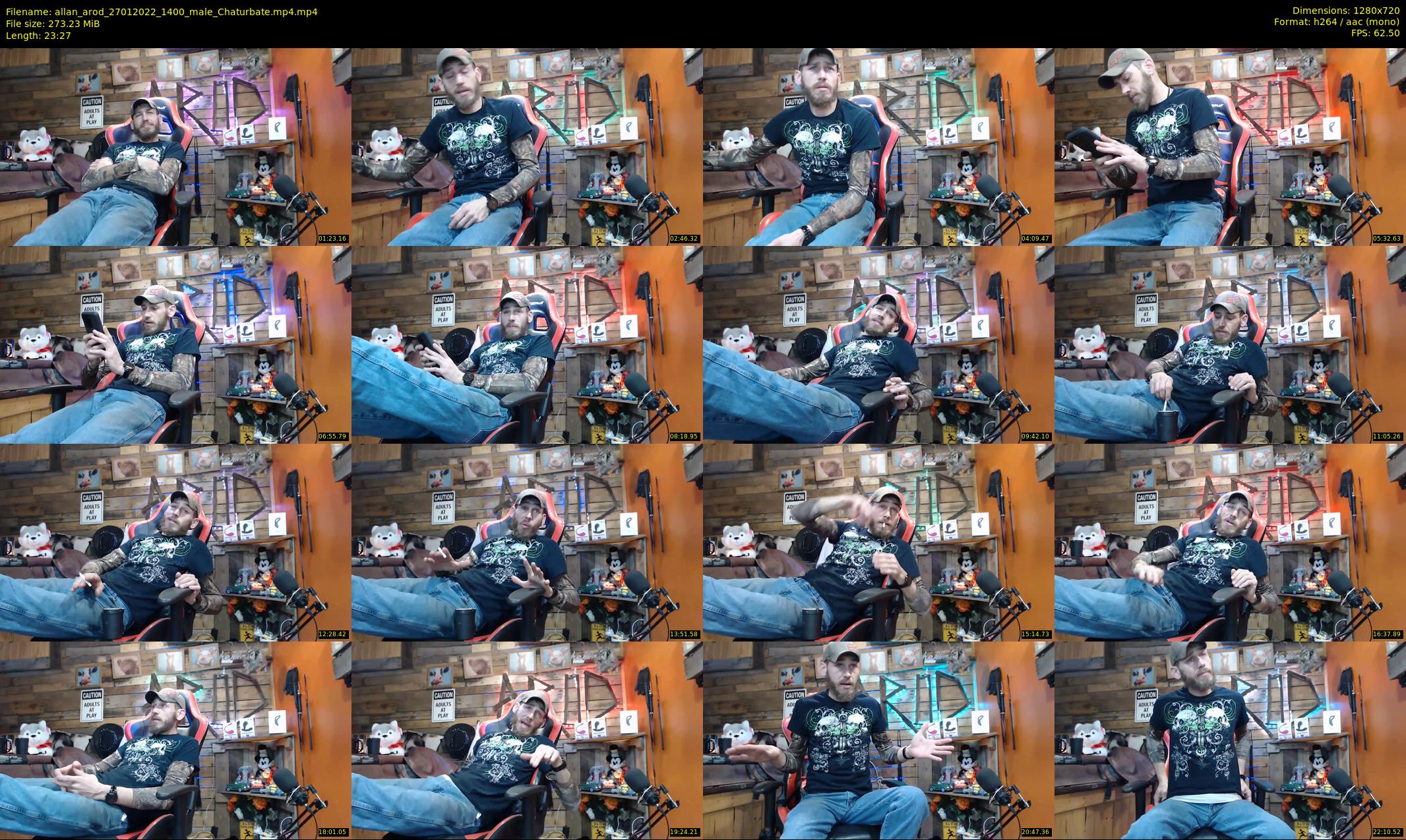 allan_arod — 24 minute Chaturbate male cam show recording, 720p, Jan 27, 2022