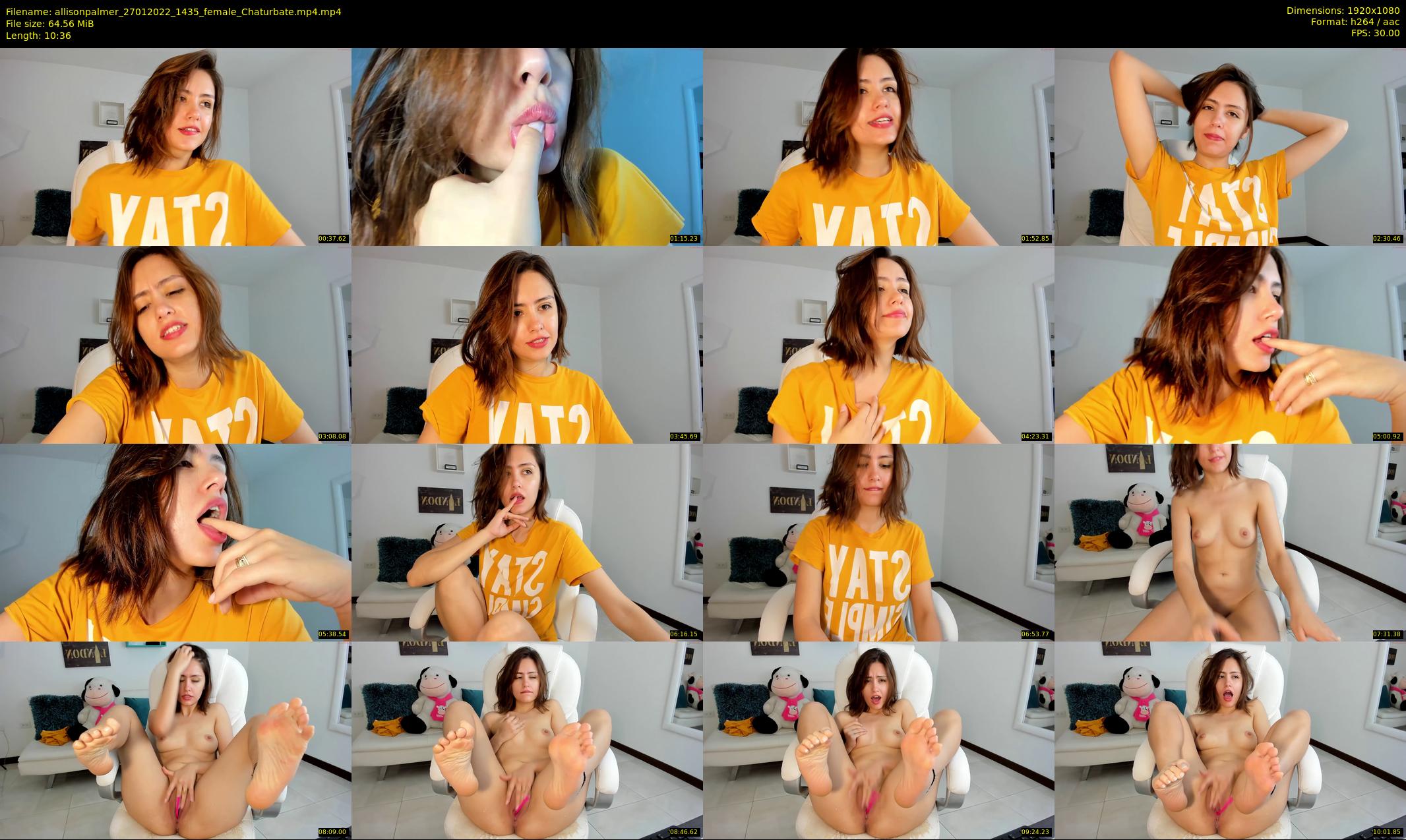 allisonpalmer — 11 minute Chaturbate female cam show recording, 1080p, Jan 27, 2022