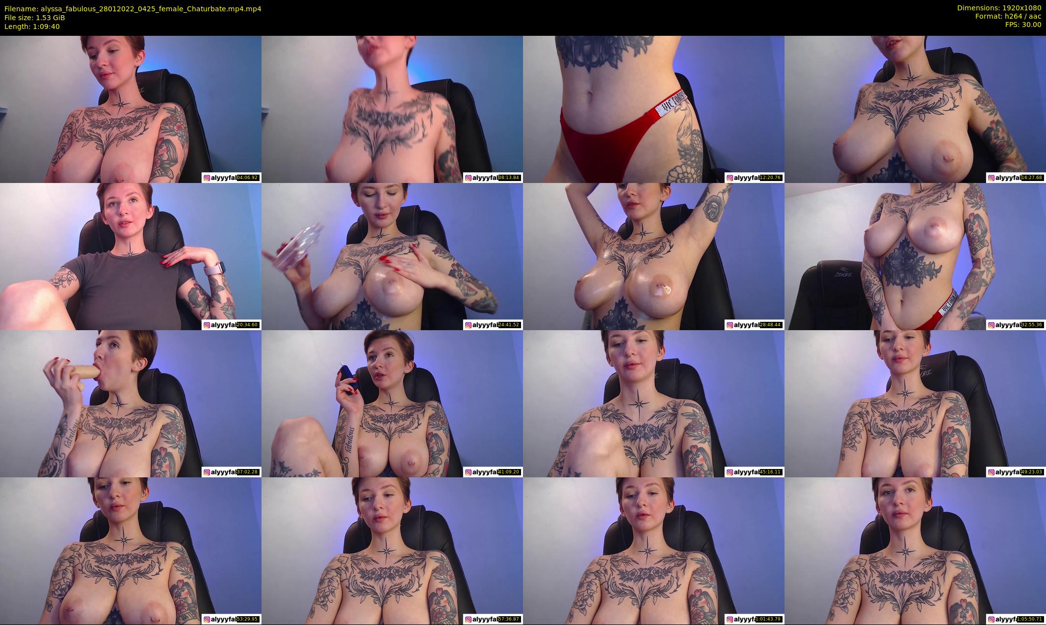 alyssa_fabulous — 70 minute Chaturbate female cam show recording, 1080p, Jan 28, 2022