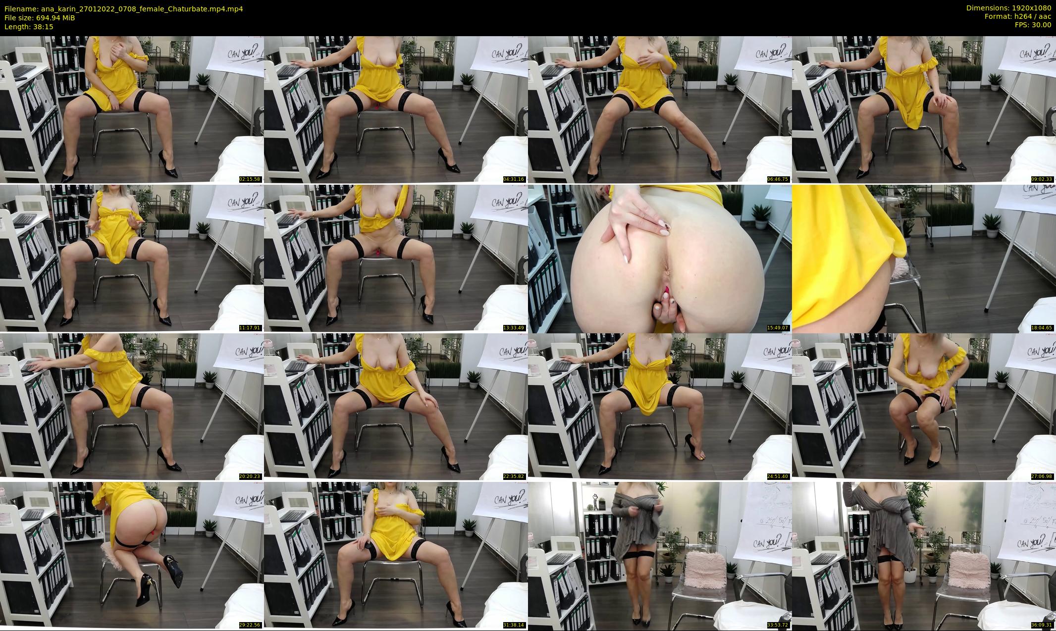 ana_karin — 39 minute Chaturbate female cam show recording, 1080p, Jan 27, 2022