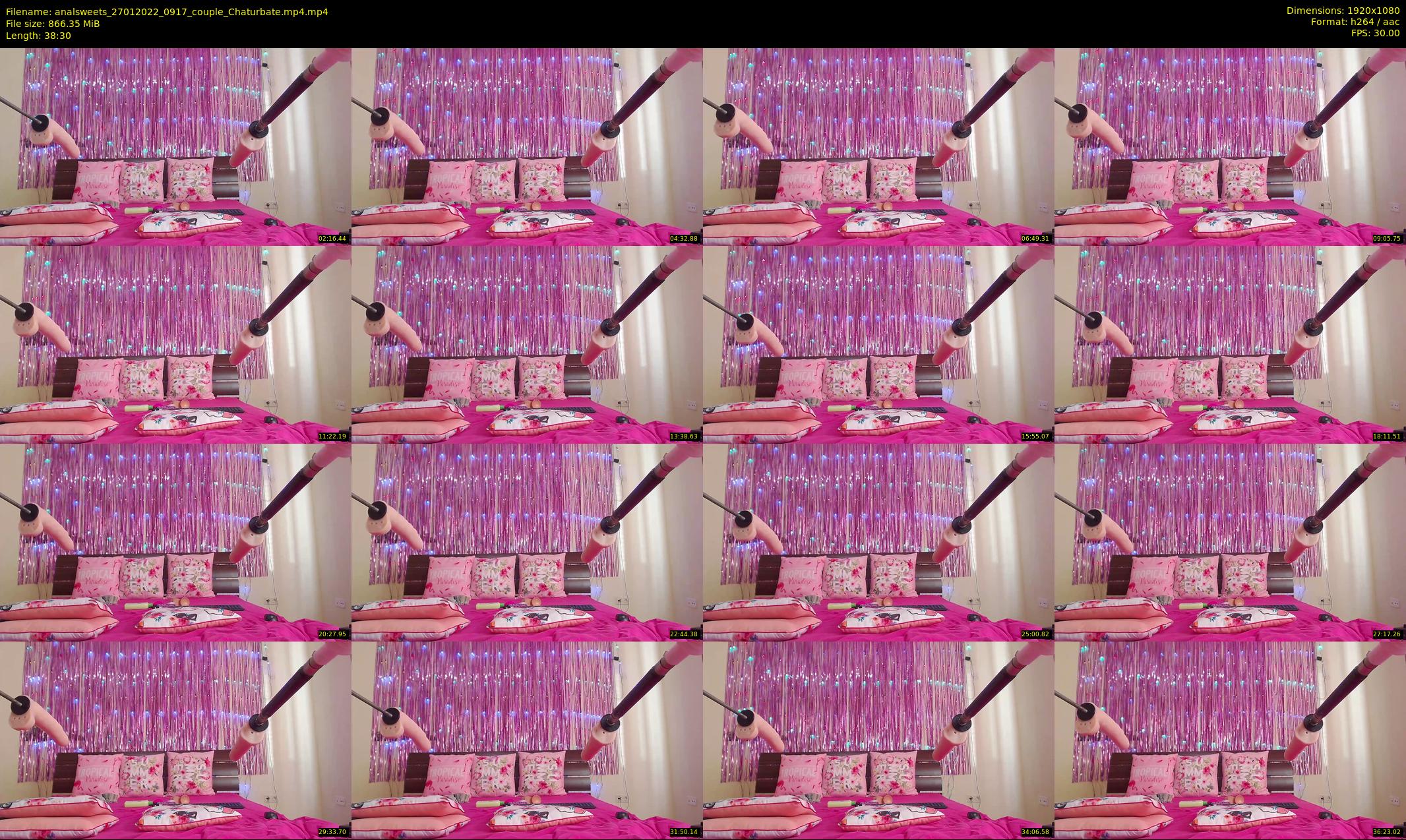 analsweets — 39 minute Chaturbate couple cam show recording, 1080p, Jan 27, 2022