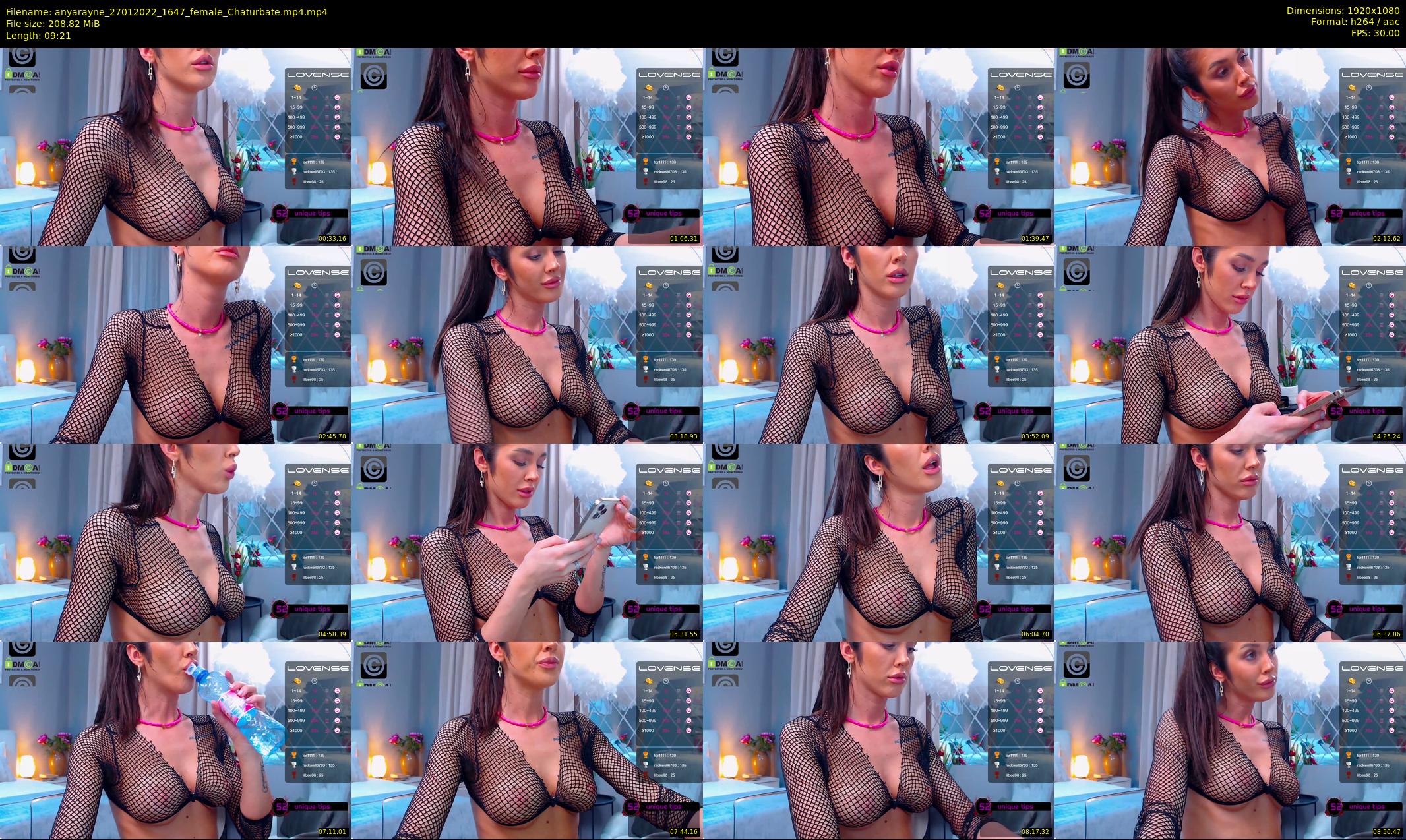 anyarayne — 10 minute Chaturbate female cam show recording, 1080p, Jan 27, 2022