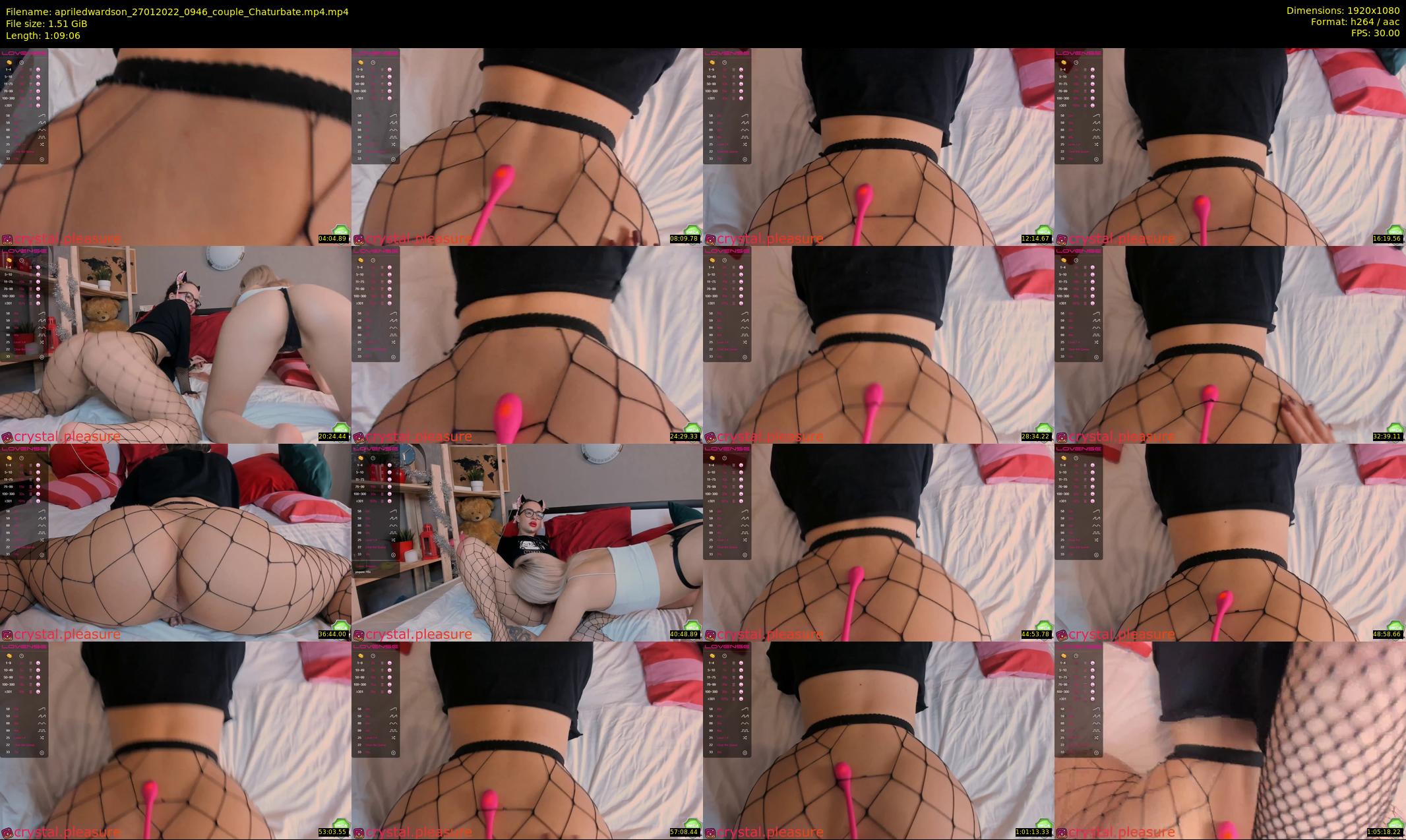 apriledwardson — 70 minute Chaturbate couple cam show recording, 1080p, Jan 27, 2022