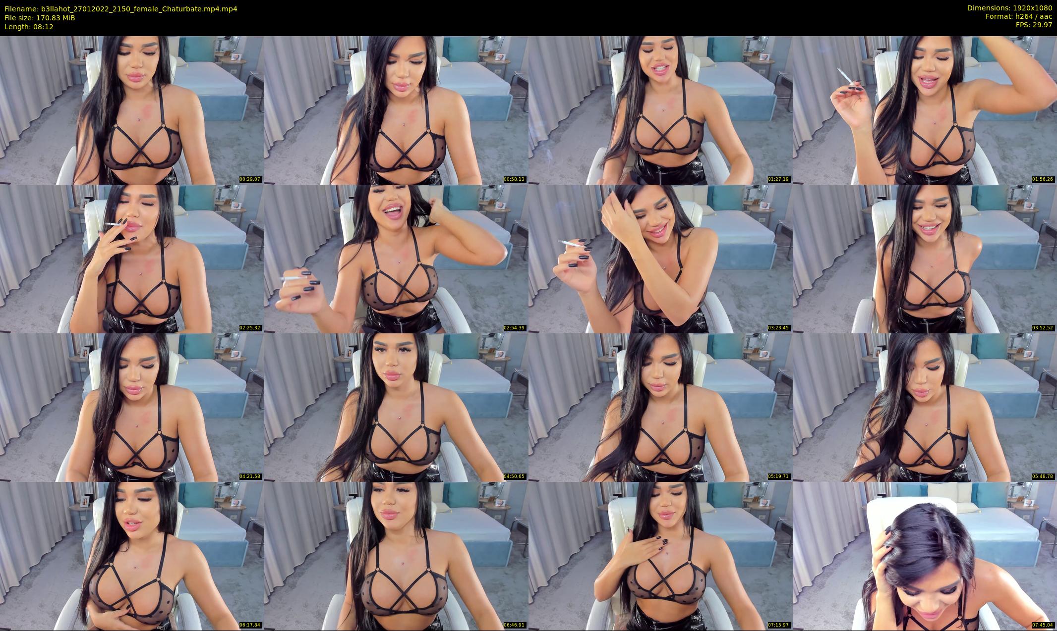 b3llahot — 9 minute Chaturbate female cam show recording, 1080p, Jan 27, 2022