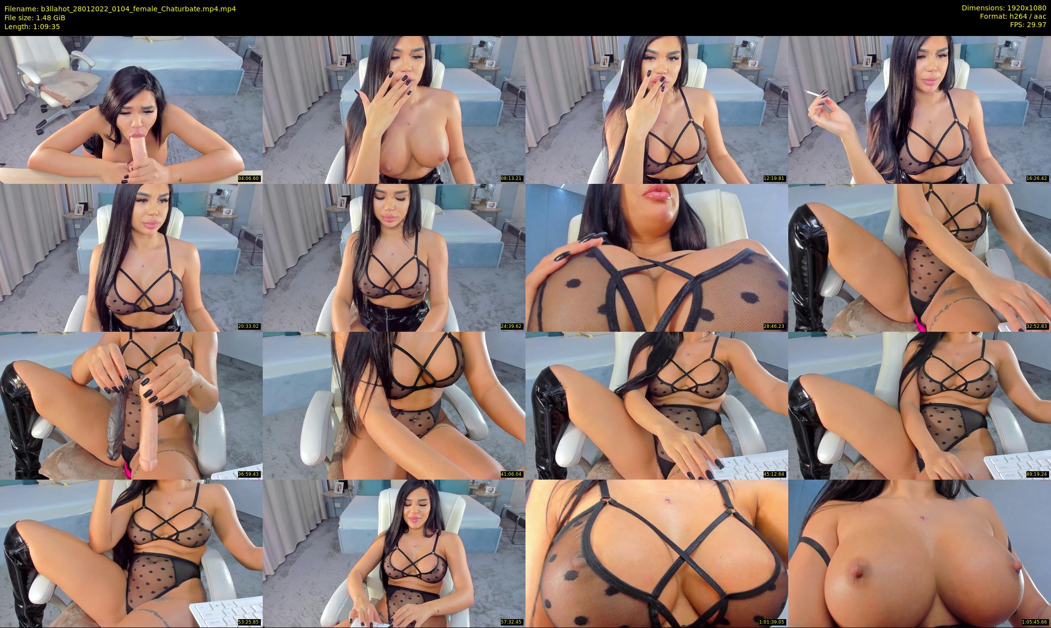 b3llahot — 70 minute Chaturbate female cam show recording, 1080p, Jan 28, 2022