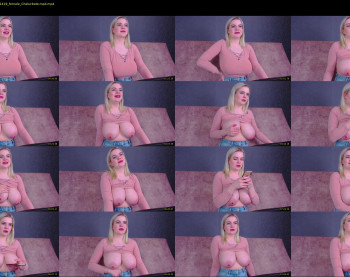 blondiebetsy — 12 minute Chaturbate female cam show recording, 1080p, Jan 27, 2022