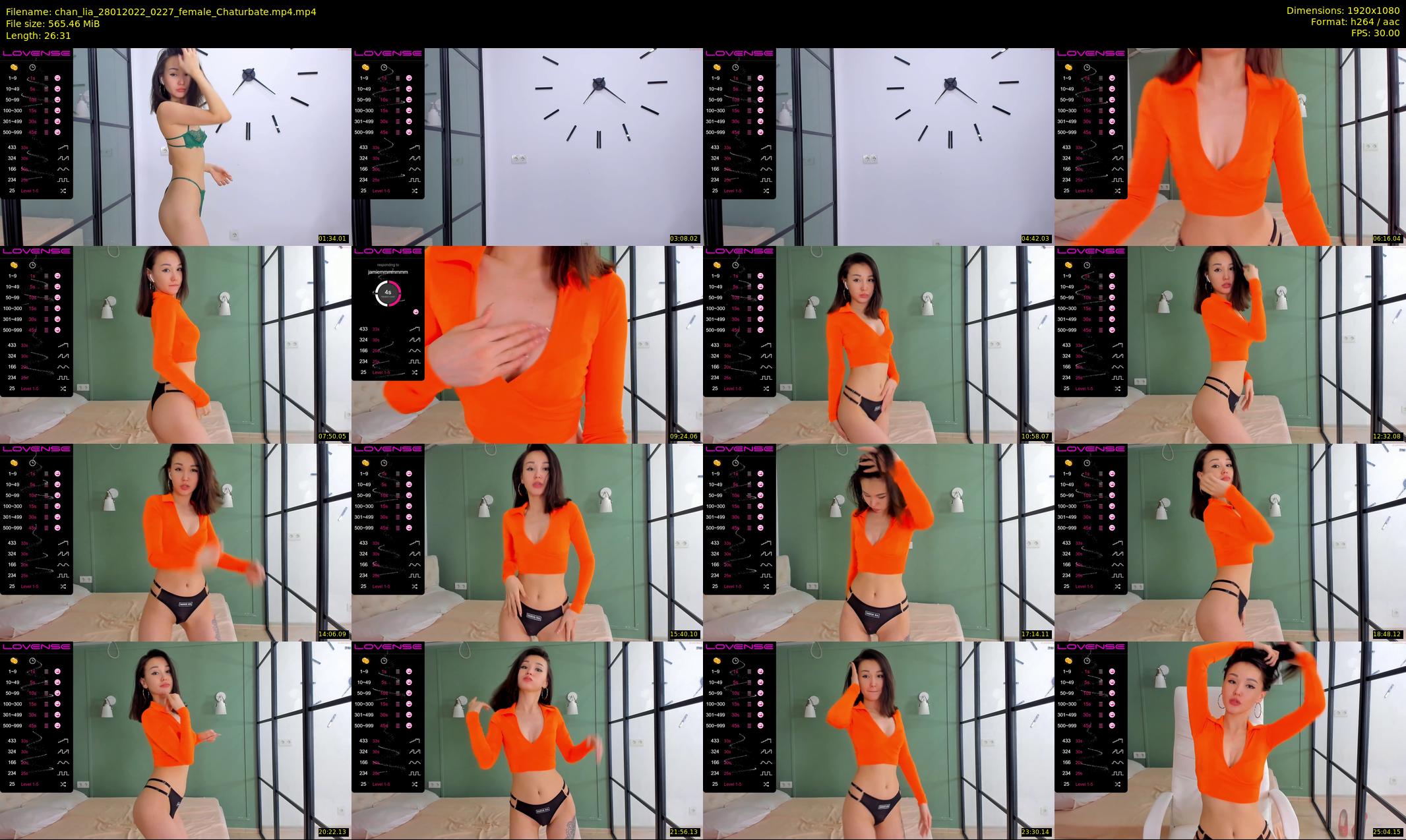 chan_lia — 27 minute Chaturbate female cam show recording, 1080p, Jan 28, 2022