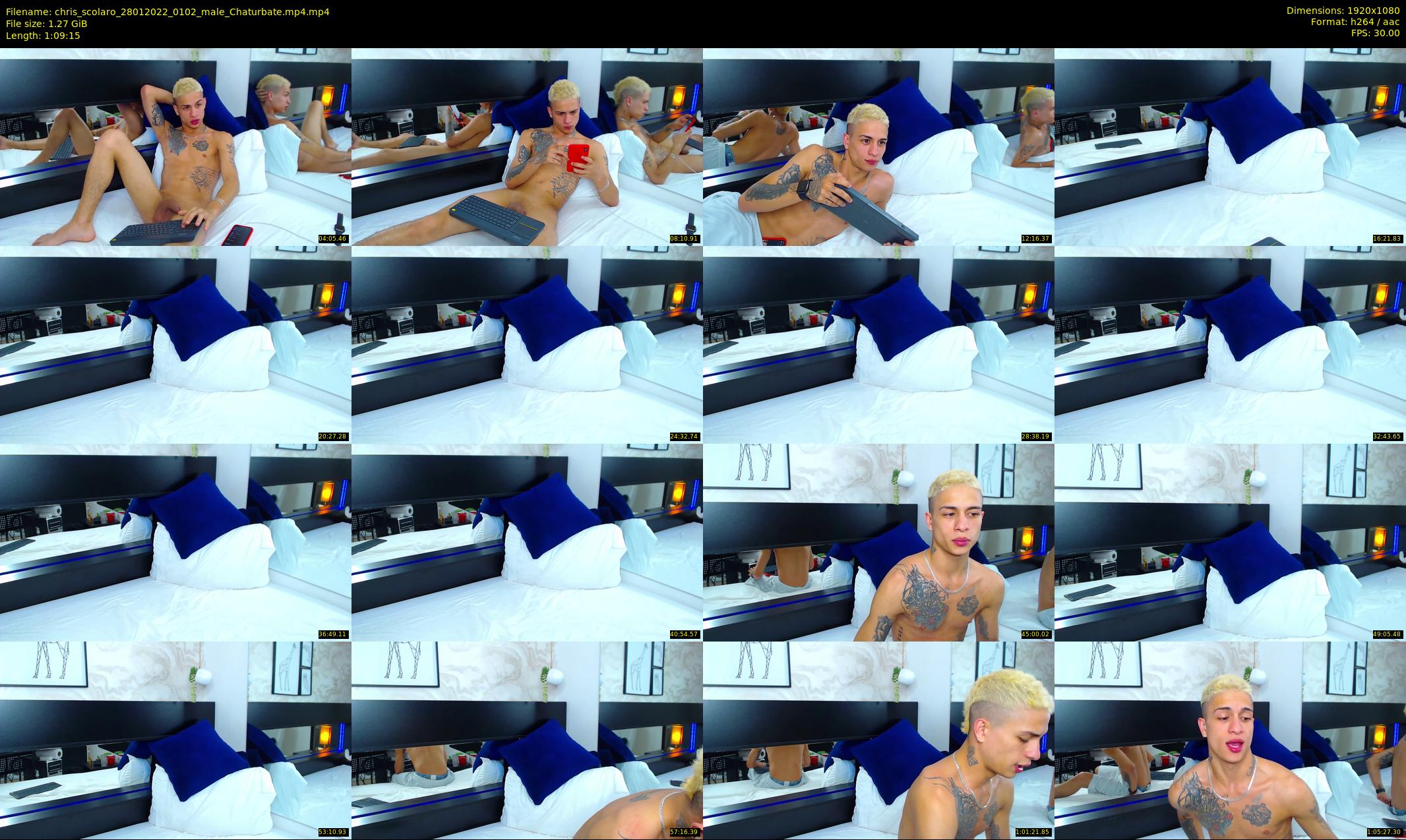 chris_scolaro — 70 minute Chaturbate male cam show recording, 1080p, Jan 28, 2022