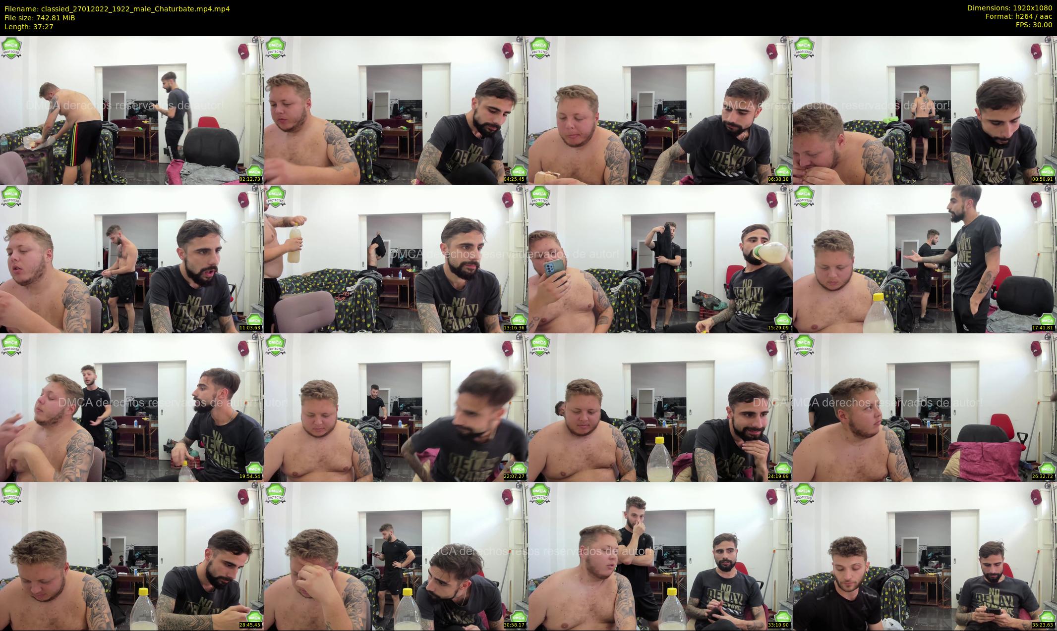 classied — 38 minute Chaturbate male cam show recording, 1080p, Jan 27, 2022