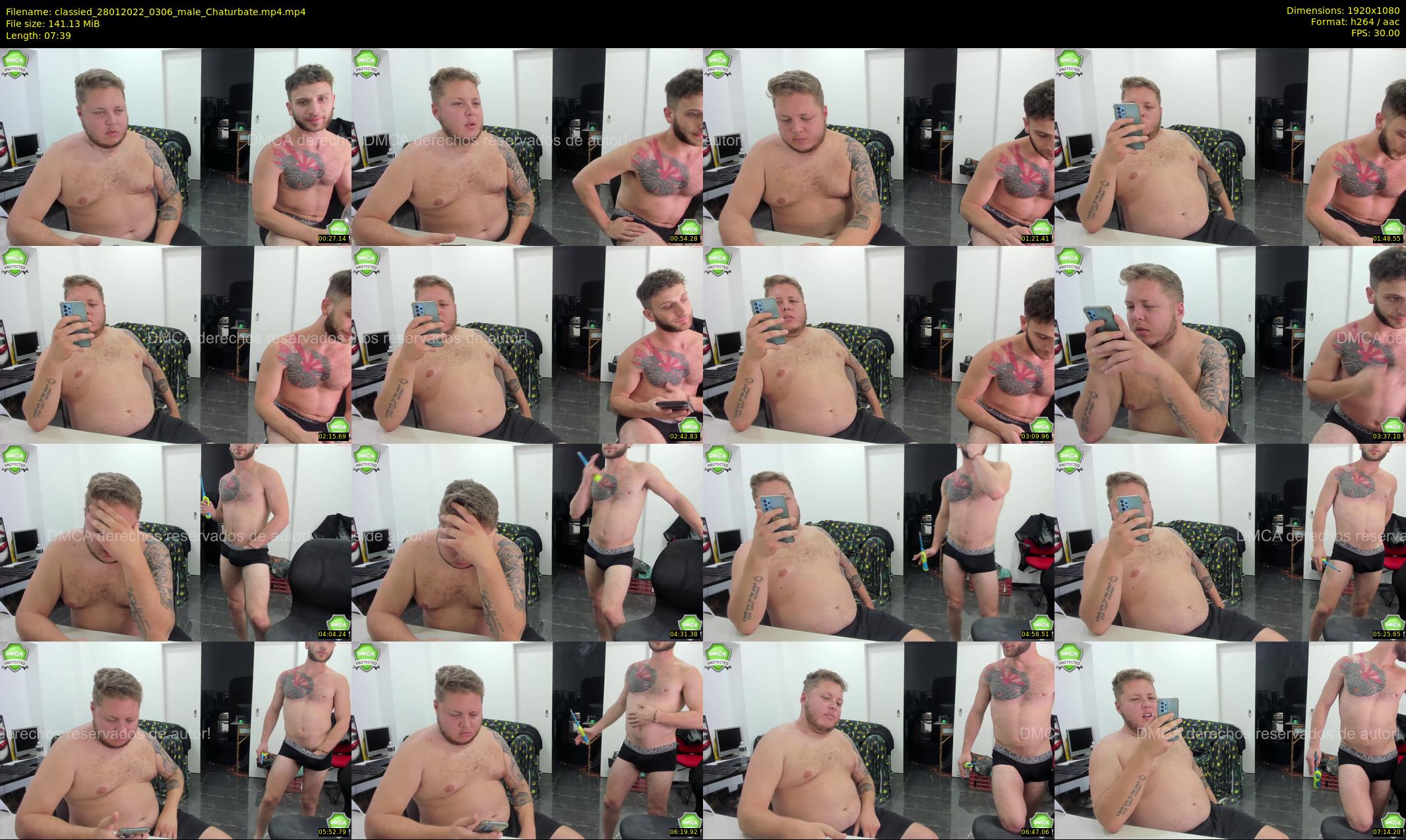 classied — 8 minute Chaturbate male cam show recording, 1080p, Jan 28, 2022