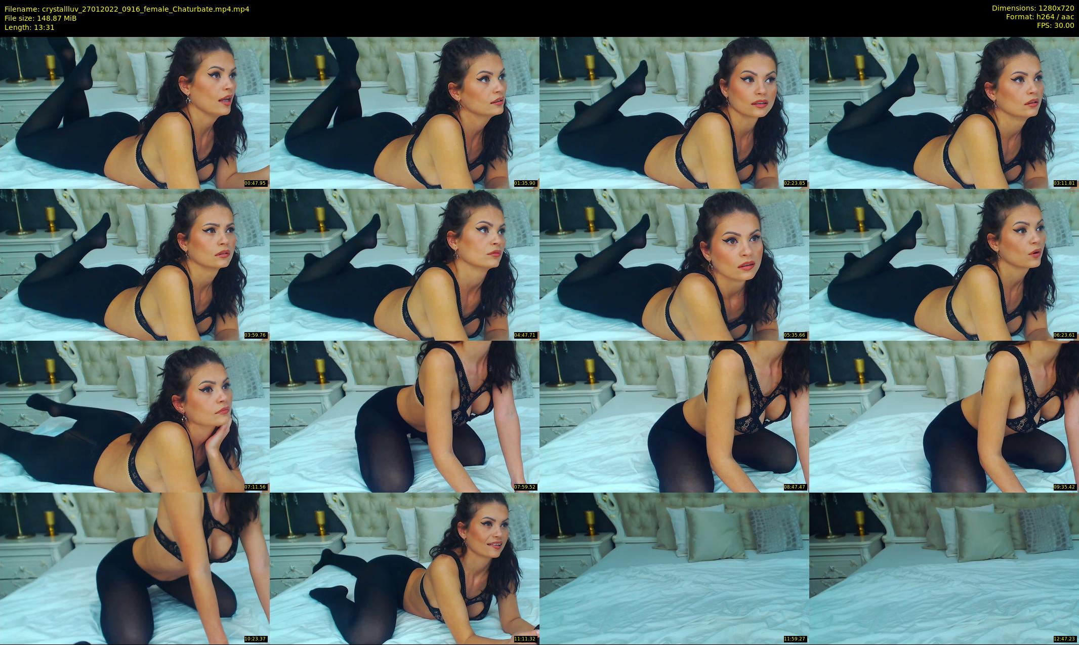 crystallluv — 14 minute Chaturbate female cam show recording, 720p, Jan 27, 2022