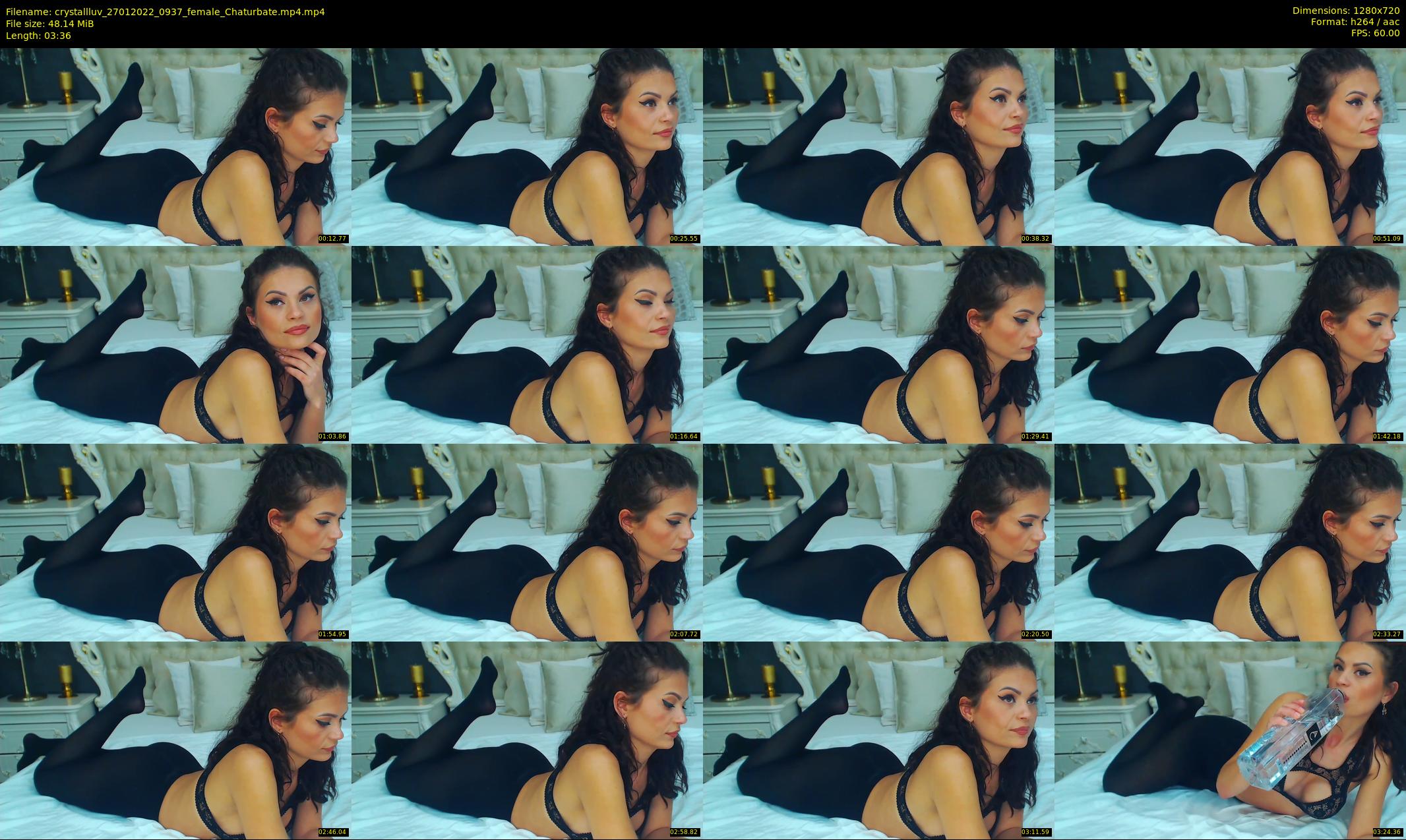 crystallluv — 4 minute Chaturbate female cam show recording, 720p, Jan 27, 2022
