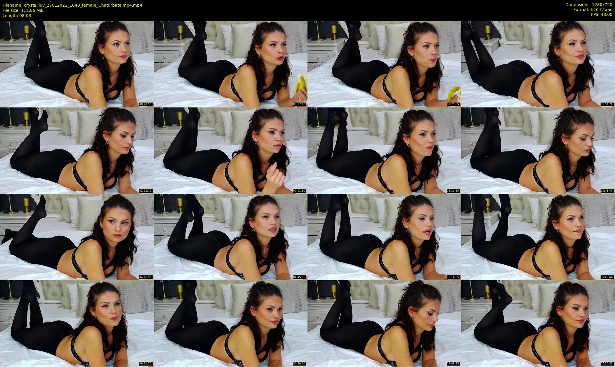crystallluv — 9 minute Chaturbate female cam show recording, 720p, Jan 27, 2022
