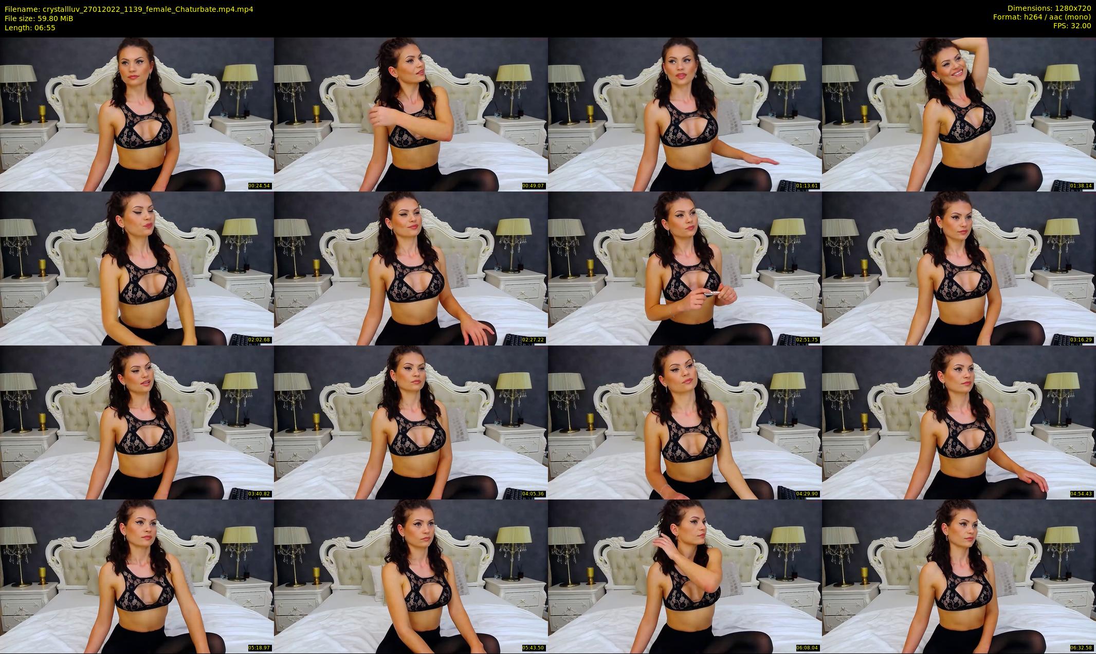 crystallluv — 7 minute Chaturbate female cam show recording, 720p, Jan 27, 2022