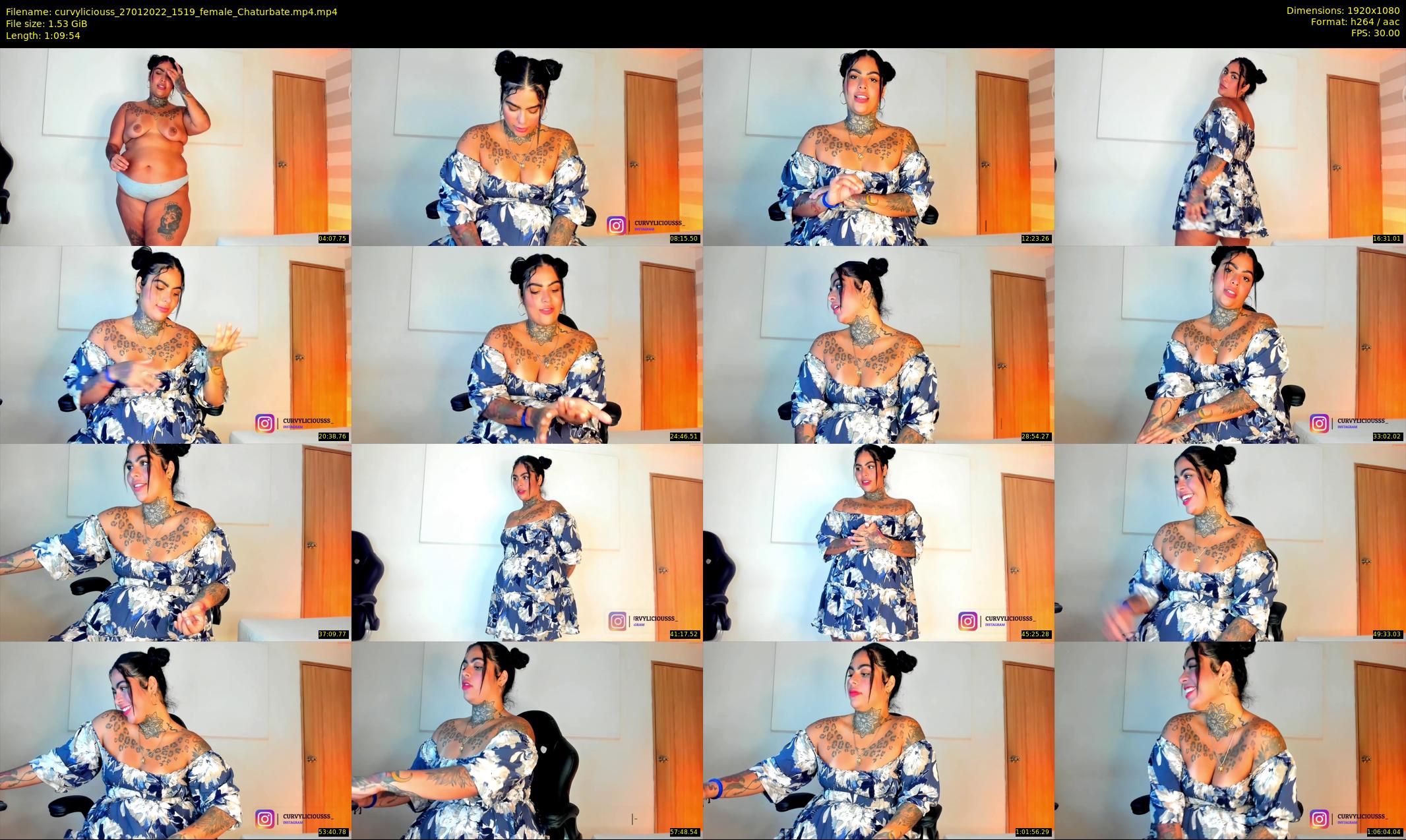curvyliciouss — 70 minute Chaturbate female cam show recording, 1080p, Jan 27, 2022
