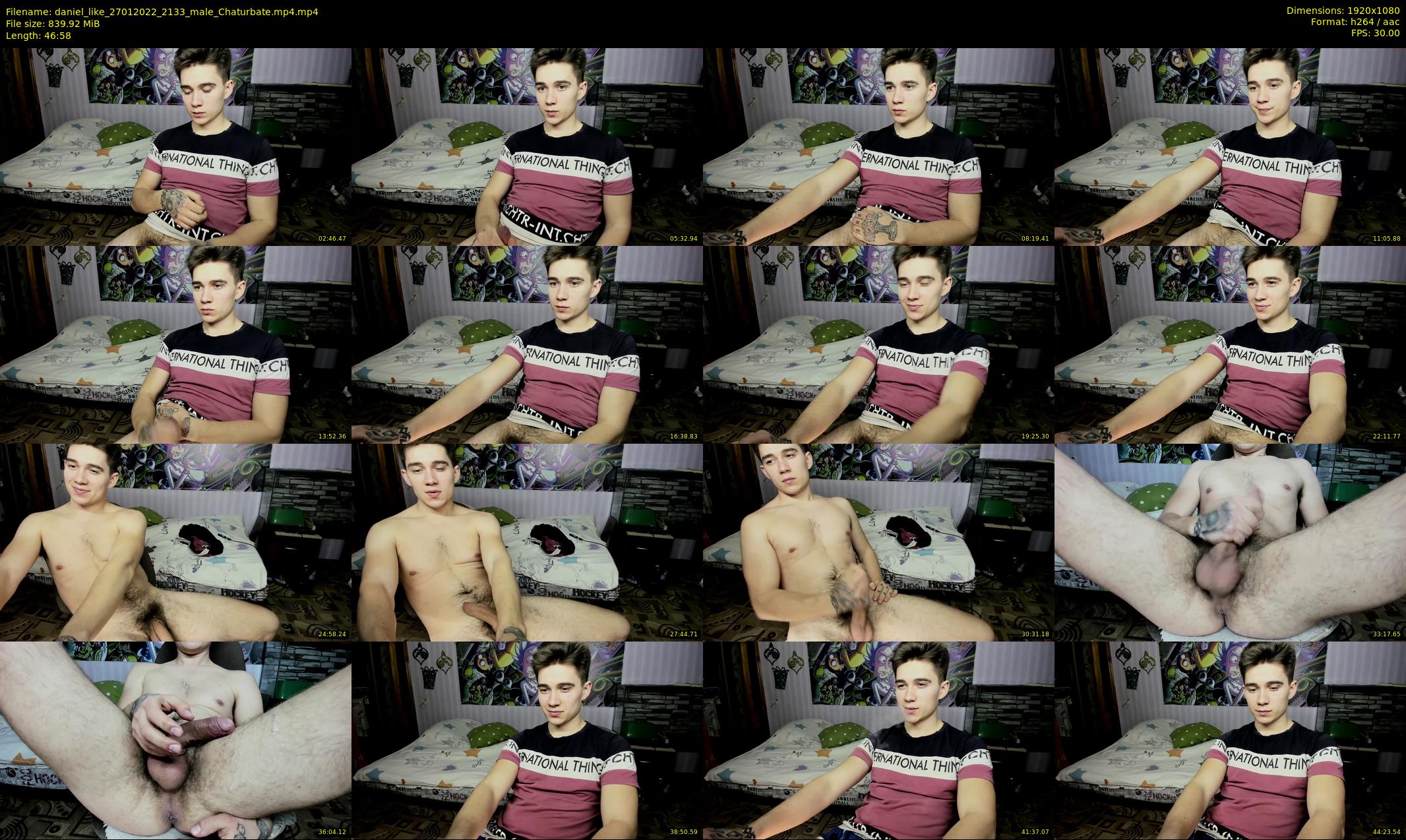 daniel_like — 47 minute Chaturbate male cam show recording, 1080p, Jan 27, 2022
