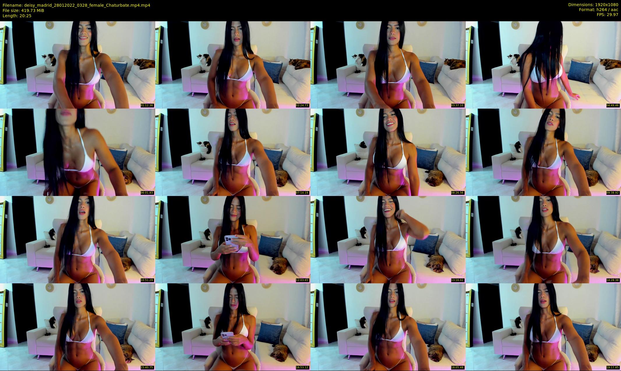 deisy_madrid — 21 minute Chaturbate female cam show recording, 1080p, Jan 28, 2022