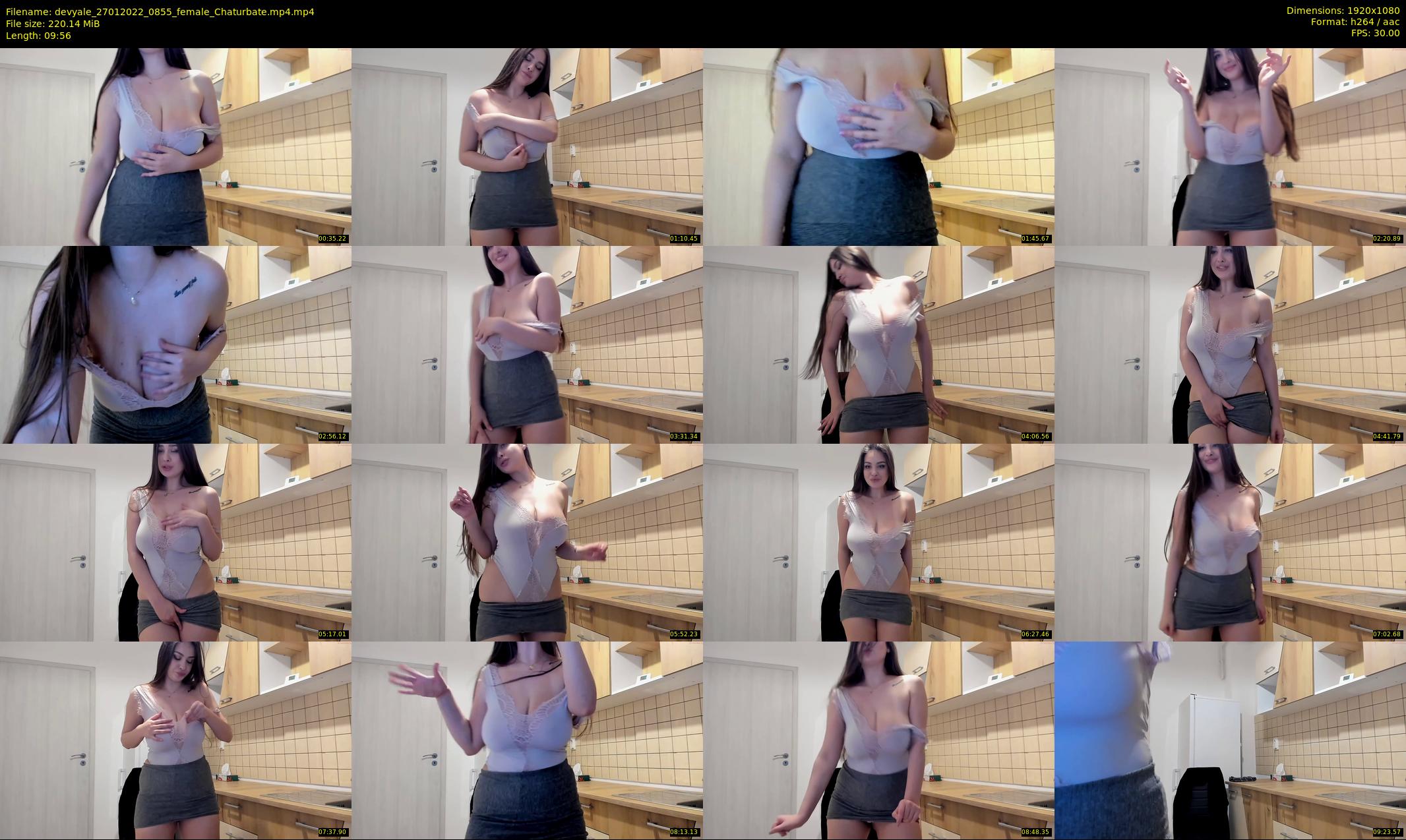 devyale — 10 minute Chaturbate female cam show recording, 1080p, Jan 27, 2022