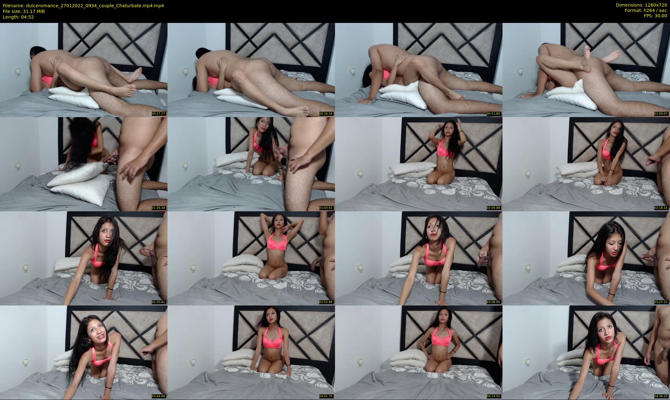 dulceromance — 5 minute Chaturbate couple cam show recording, 720p, Jan 27, 2022