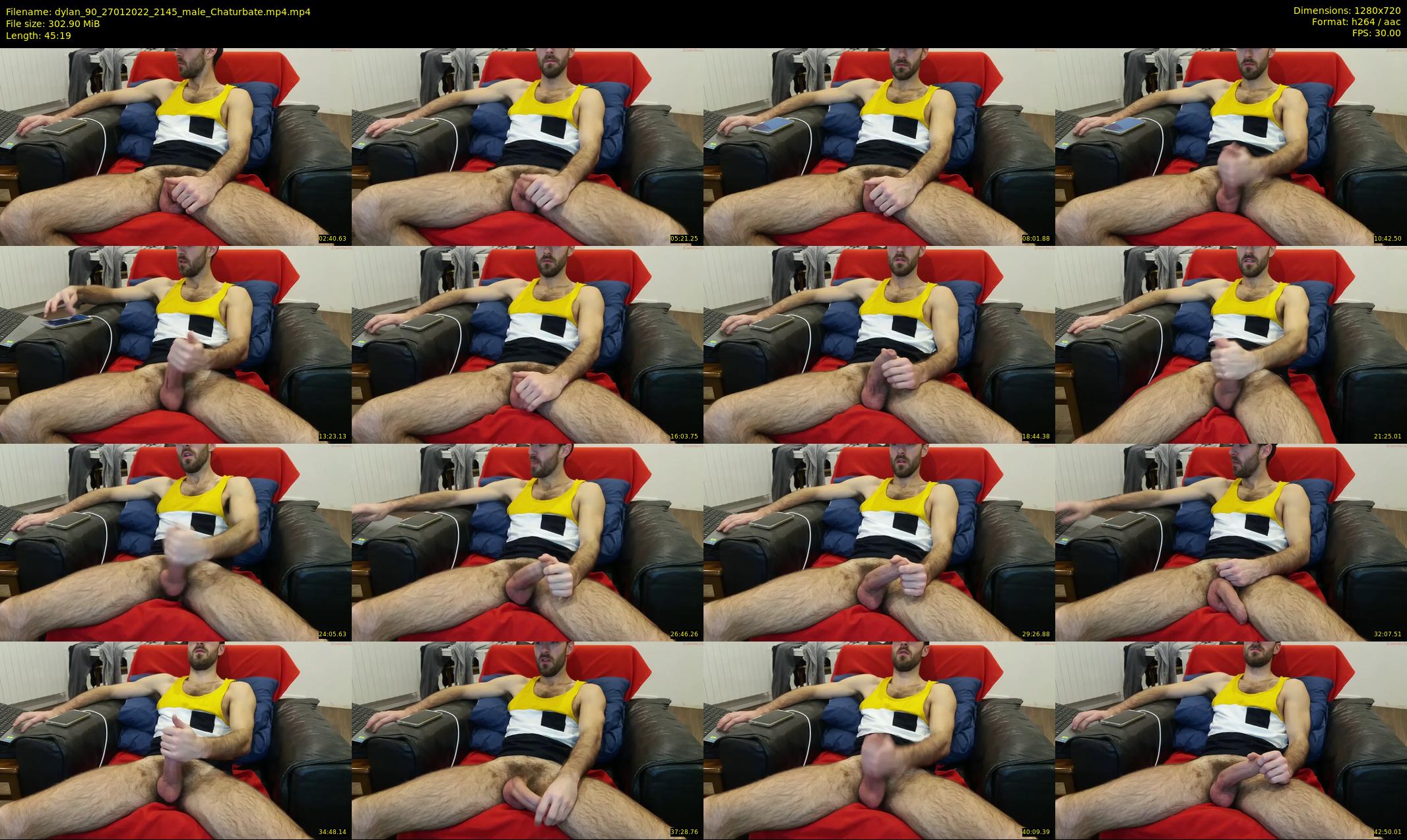 dylan_90 — 46 minute Chaturbate male cam show recording, 720p, Jan 27, 2022