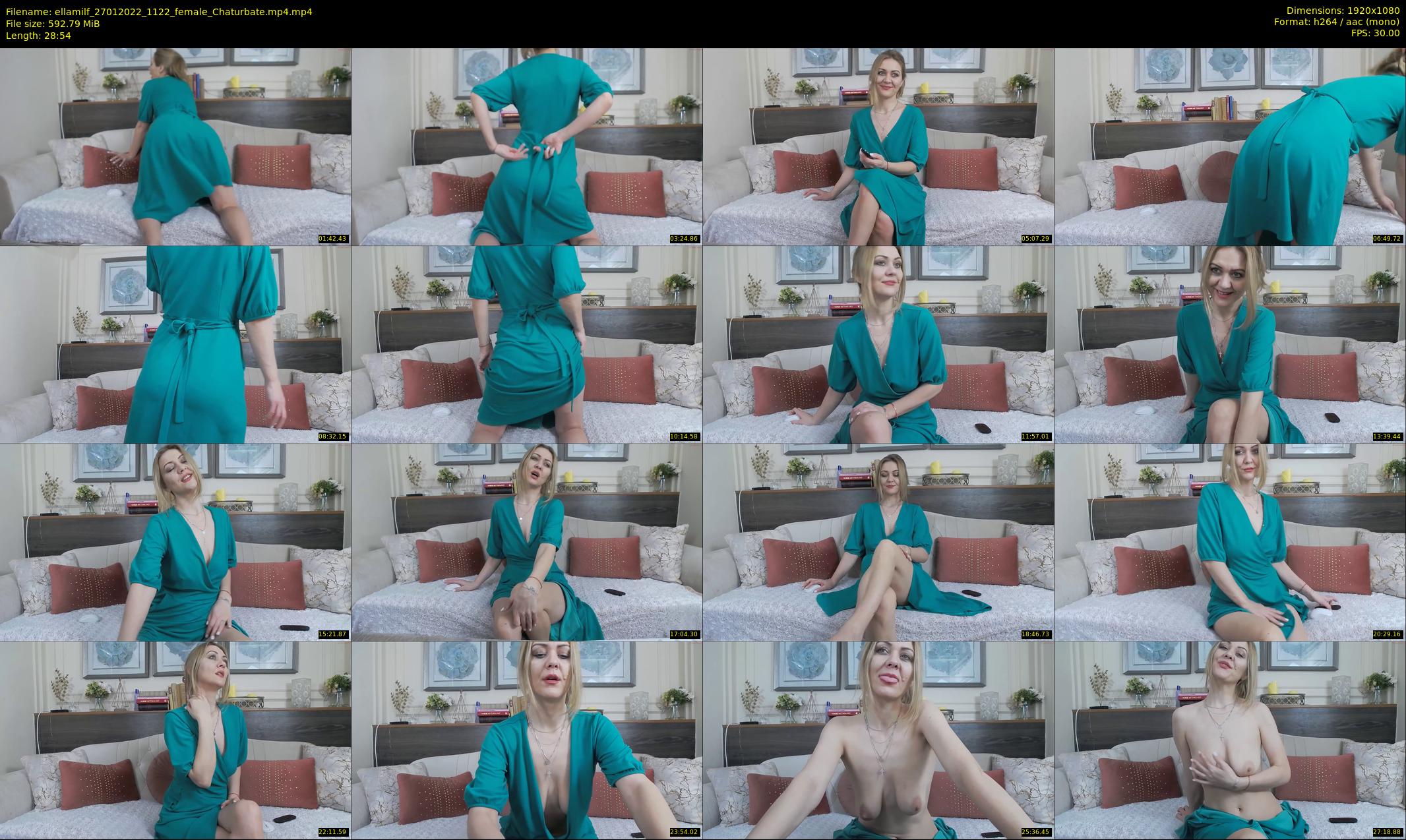 ellamilf — 29 minute Chaturbate female cam show recording, 1080p, Jan 27, 2022