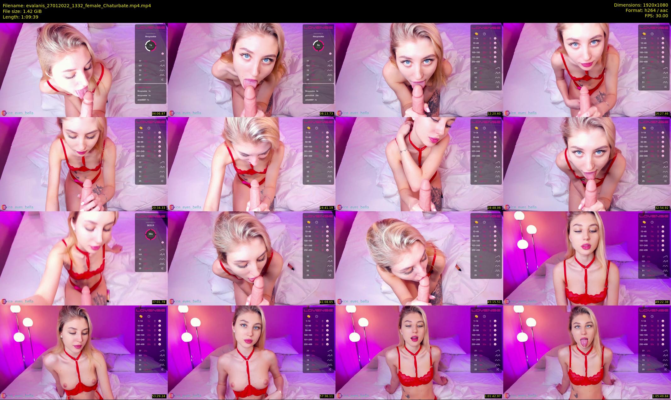 evalanis — 70 minute Chaturbate couple cam show recording, 1080p, Jan 27, 2022
