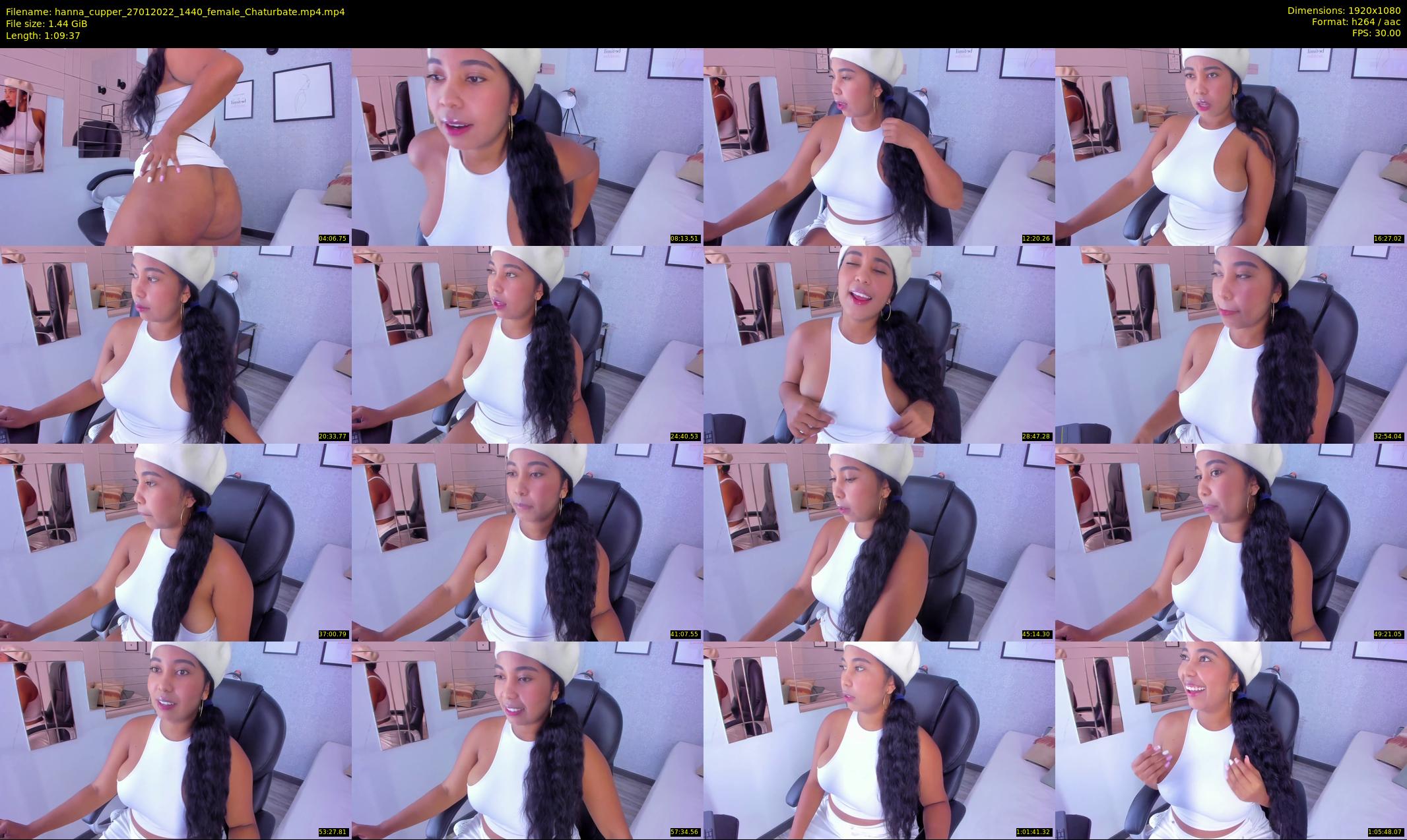 hanna_cupper — 70 minute Chaturbate female cam show recording, 1080p, Jan 27, 2022