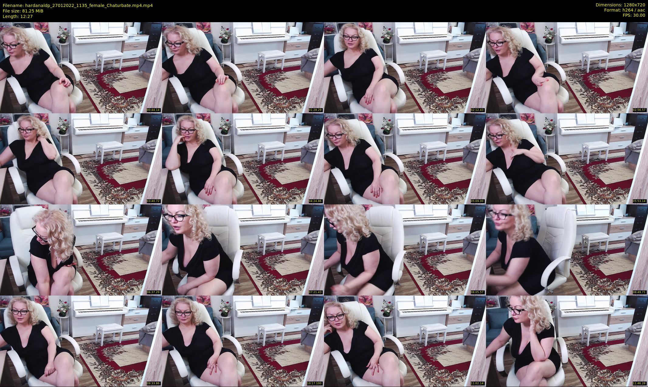hardanaldp — 13 minute Chaturbate female cam show recording, 720p, Jan 27, 2022
