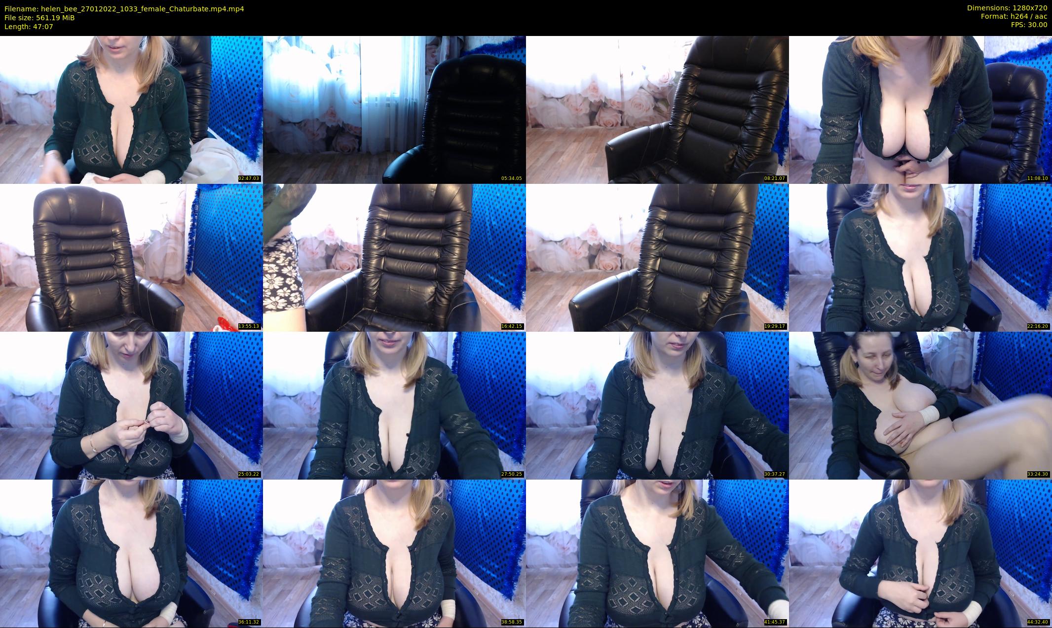 helen_bee — 48 minute Chaturbate female cam show recording, 720p, Jan 27, 2022