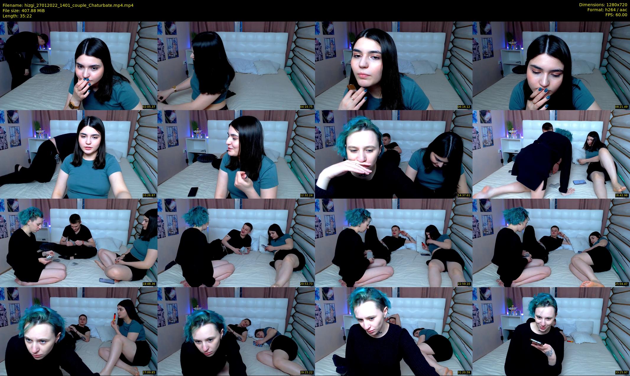 hizgi — 36 minute Chaturbate couple cam show recording, 720p, Jan 27, 2022