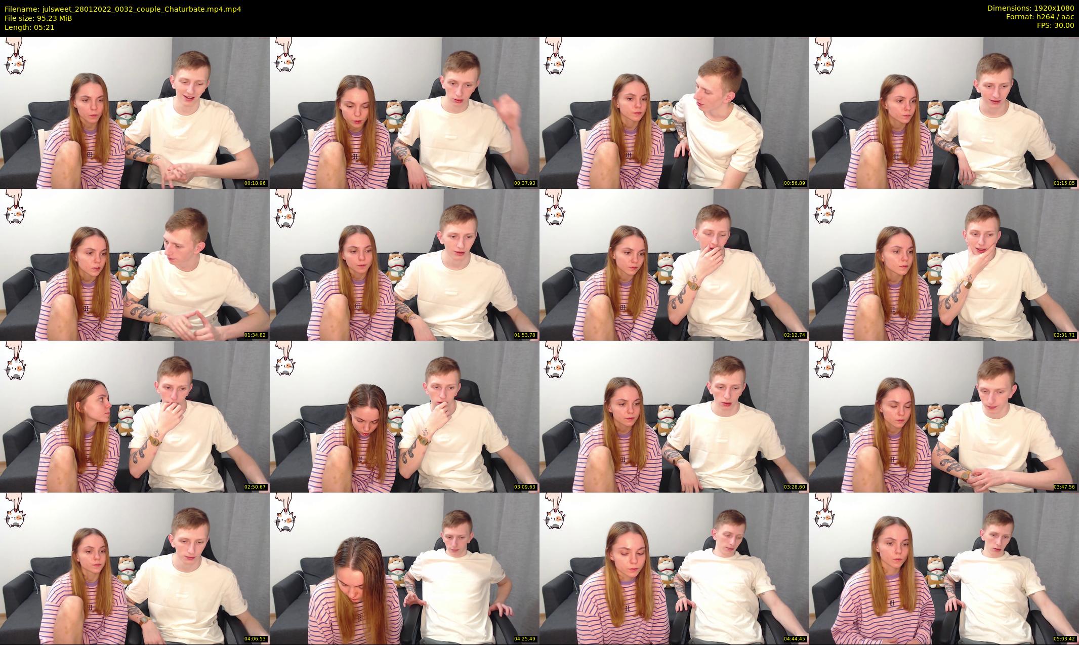 julsweet — 6 minute Chaturbate male cam show recording, 1080p, Jan 28, 2022