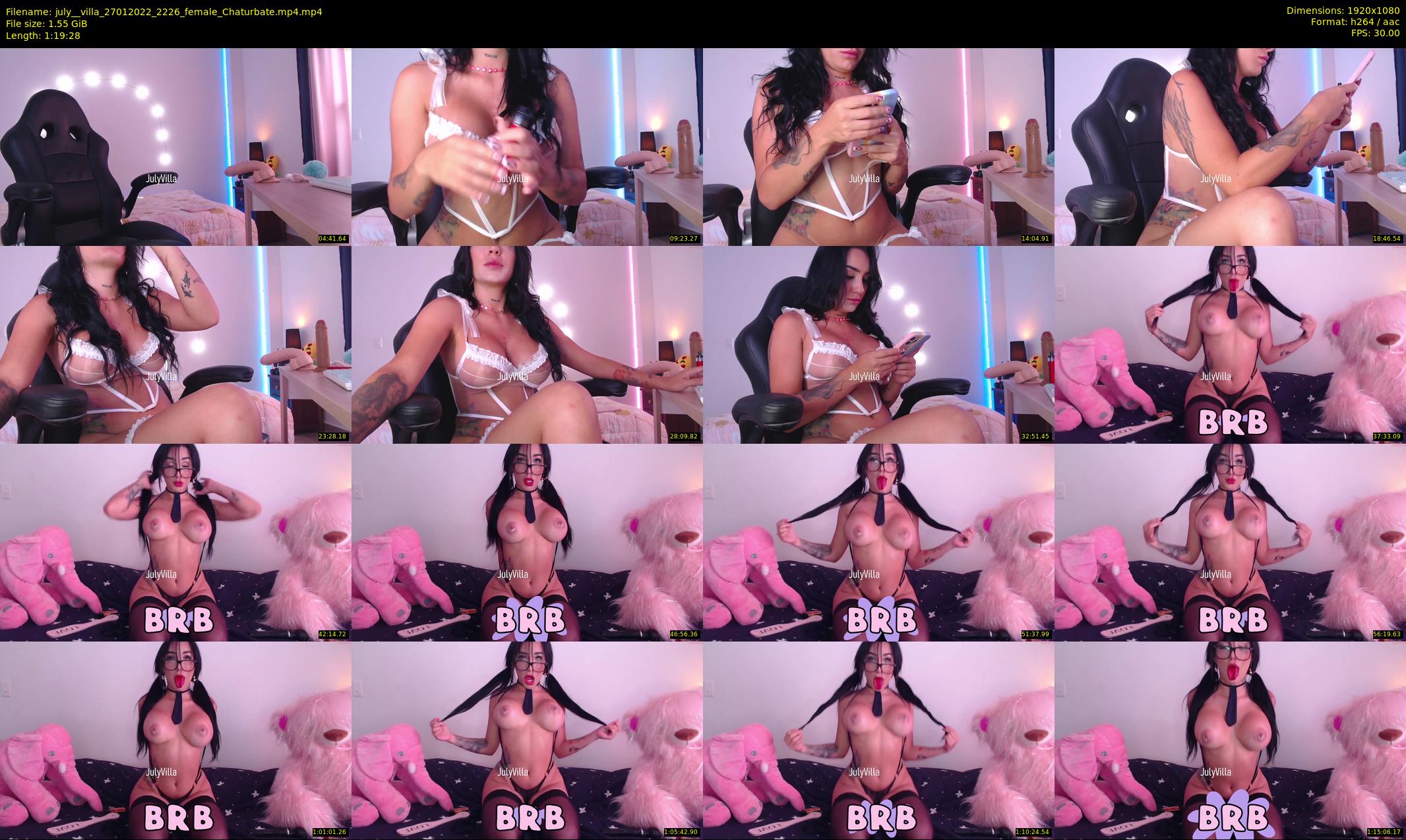 july__villa — 80 minute Chaturbate female cam show recording, 1080p, Jan 27, 2022