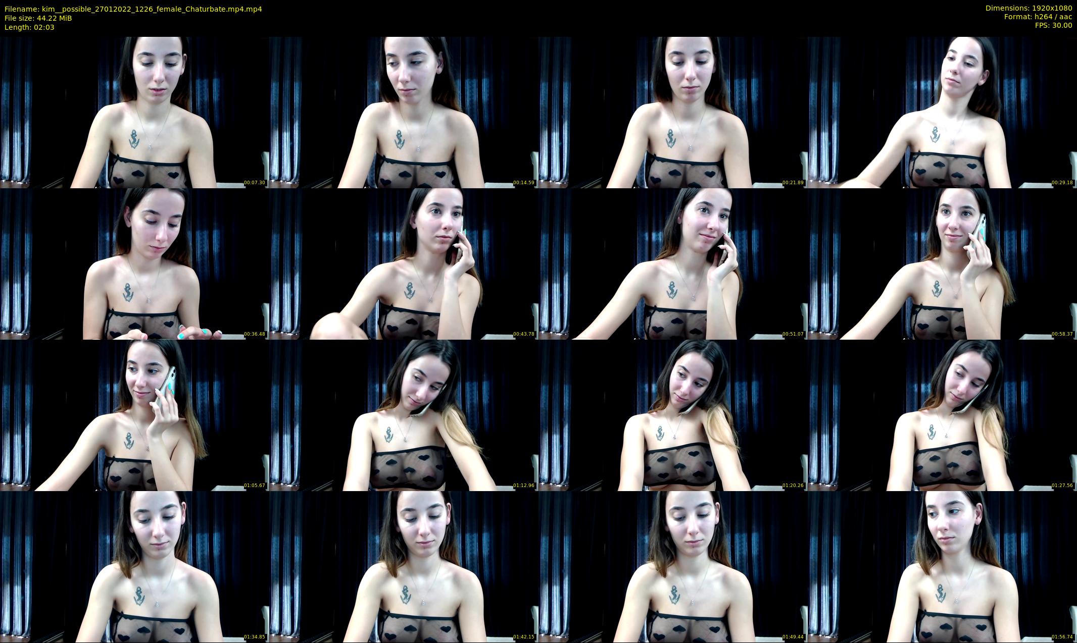 kim__possible — 3 minute Chaturbate female cam show recording, 1080p, Jan 27, 2022