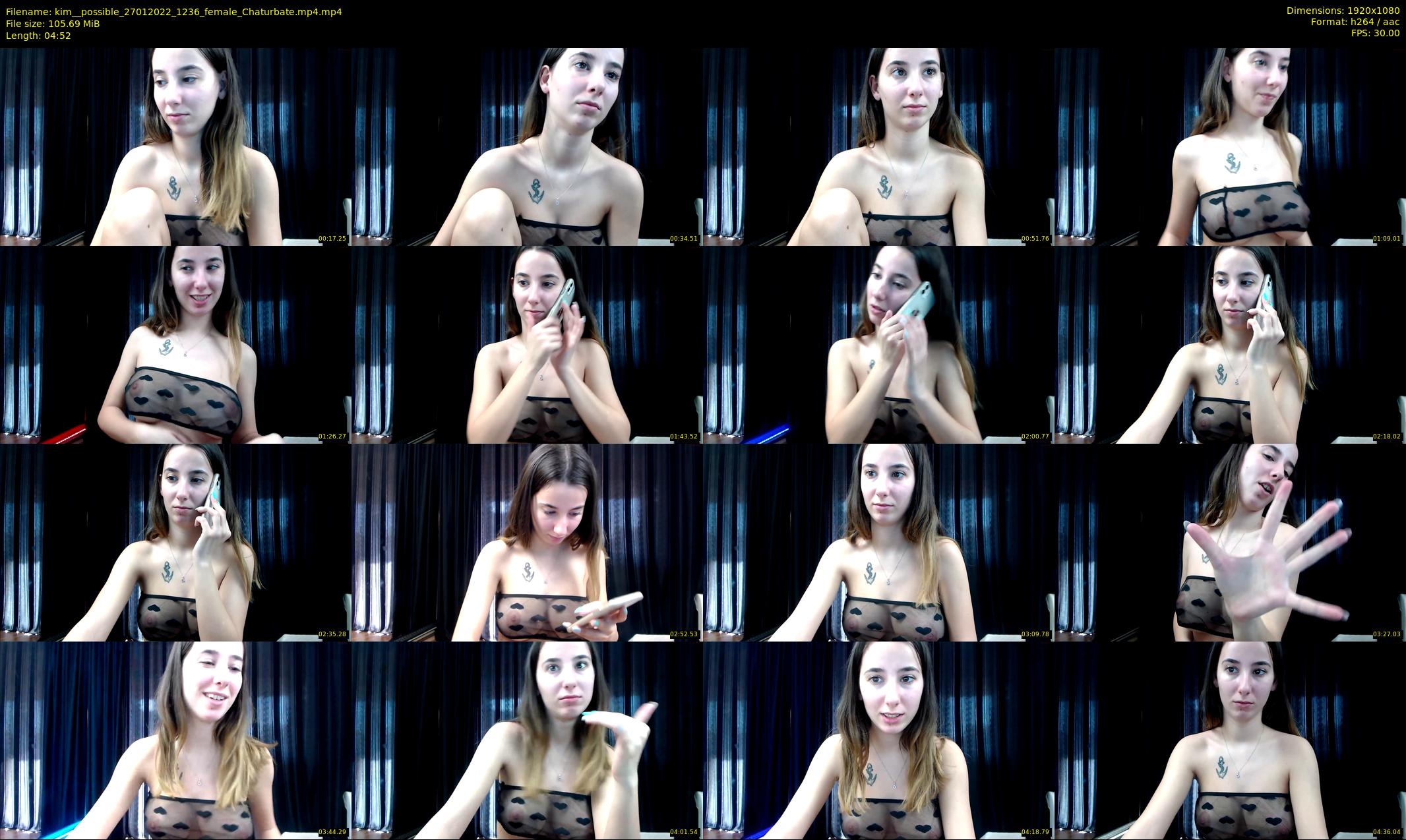 kim__possible — 5 minute Chaturbate female cam show recording, 1080p, Jan 27, 2022
