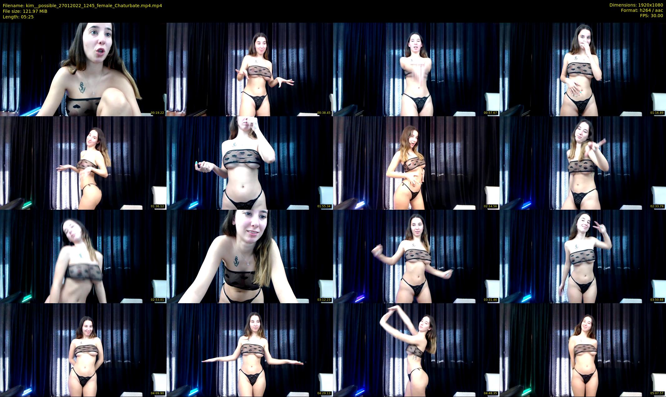 kim__possible — 6 minute Chaturbate female cam show recording, 1080p, Jan 27, 2022