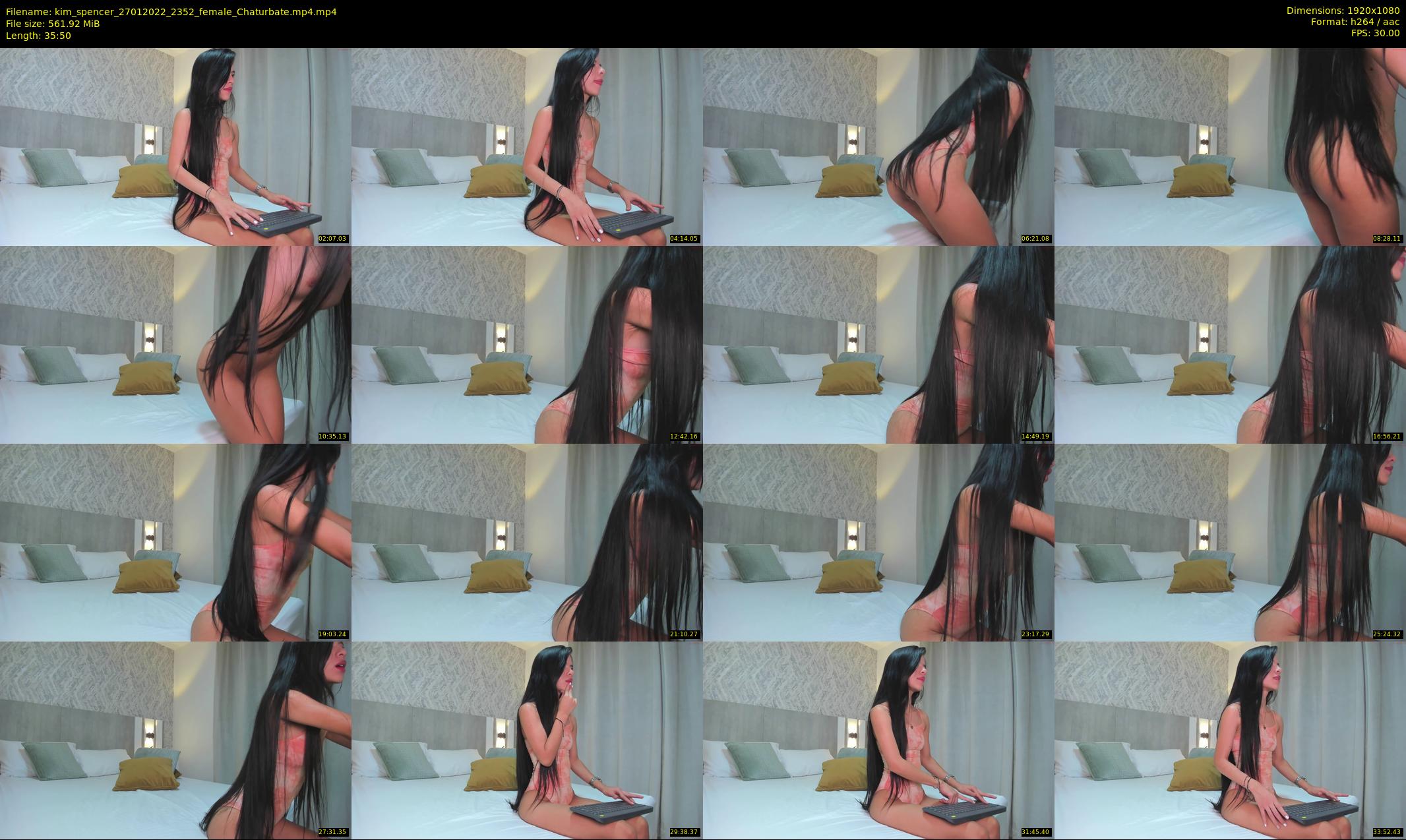 kim_spencer — 36 minute Chaturbate female cam show recording, 1080p, Jan 27, 2022