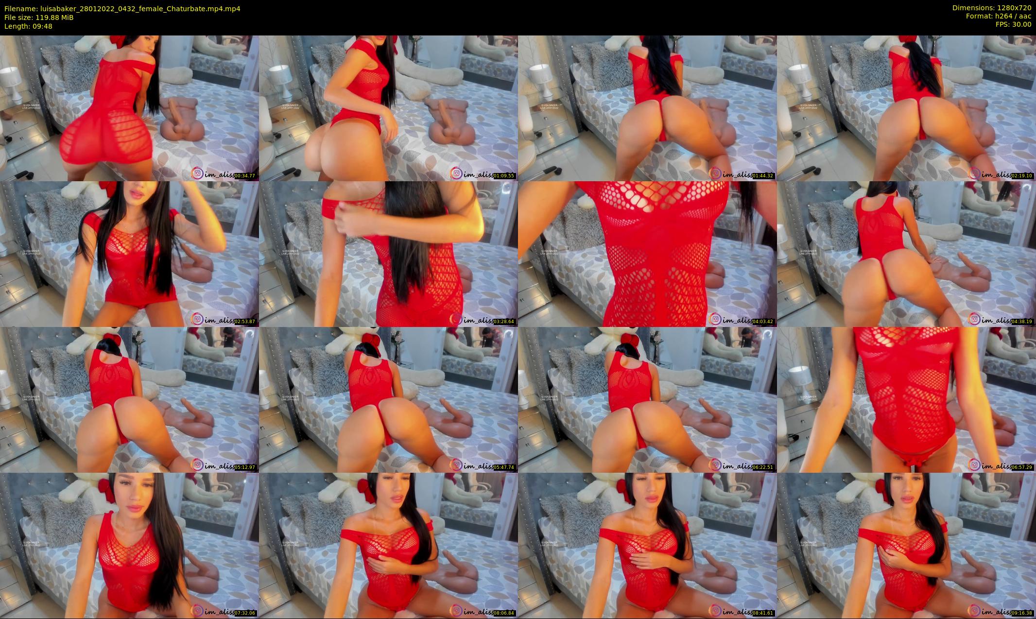 luisabaker — 10 minute Chaturbate female cam show recording, 720p, Jan 28, 2022