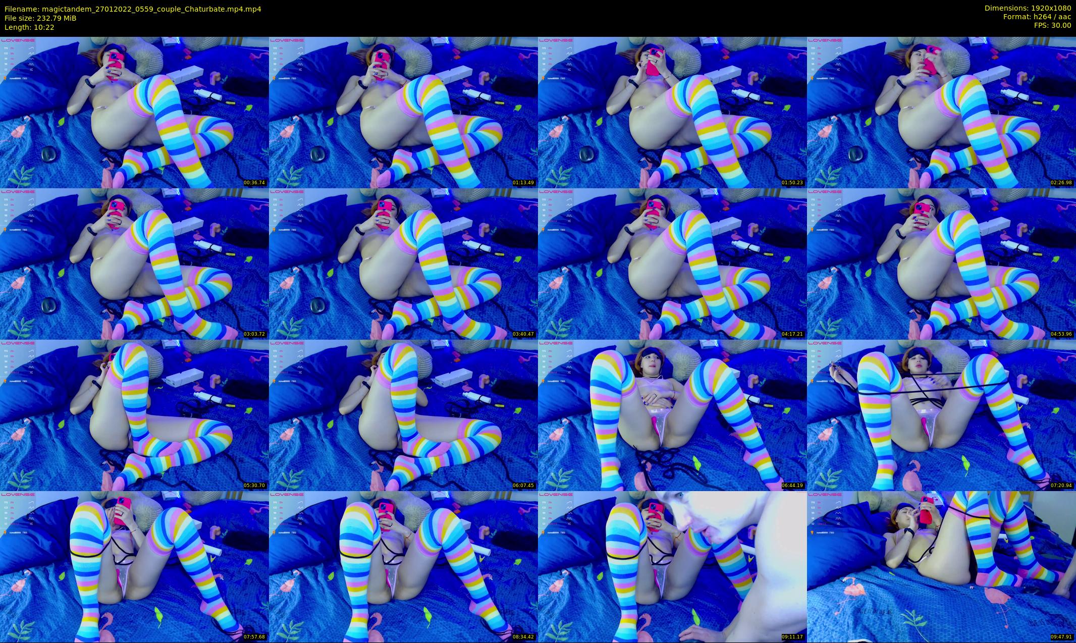 magictandem — 11 minute Chaturbate couple cam show recording, 1080p, Jan 27, 2022