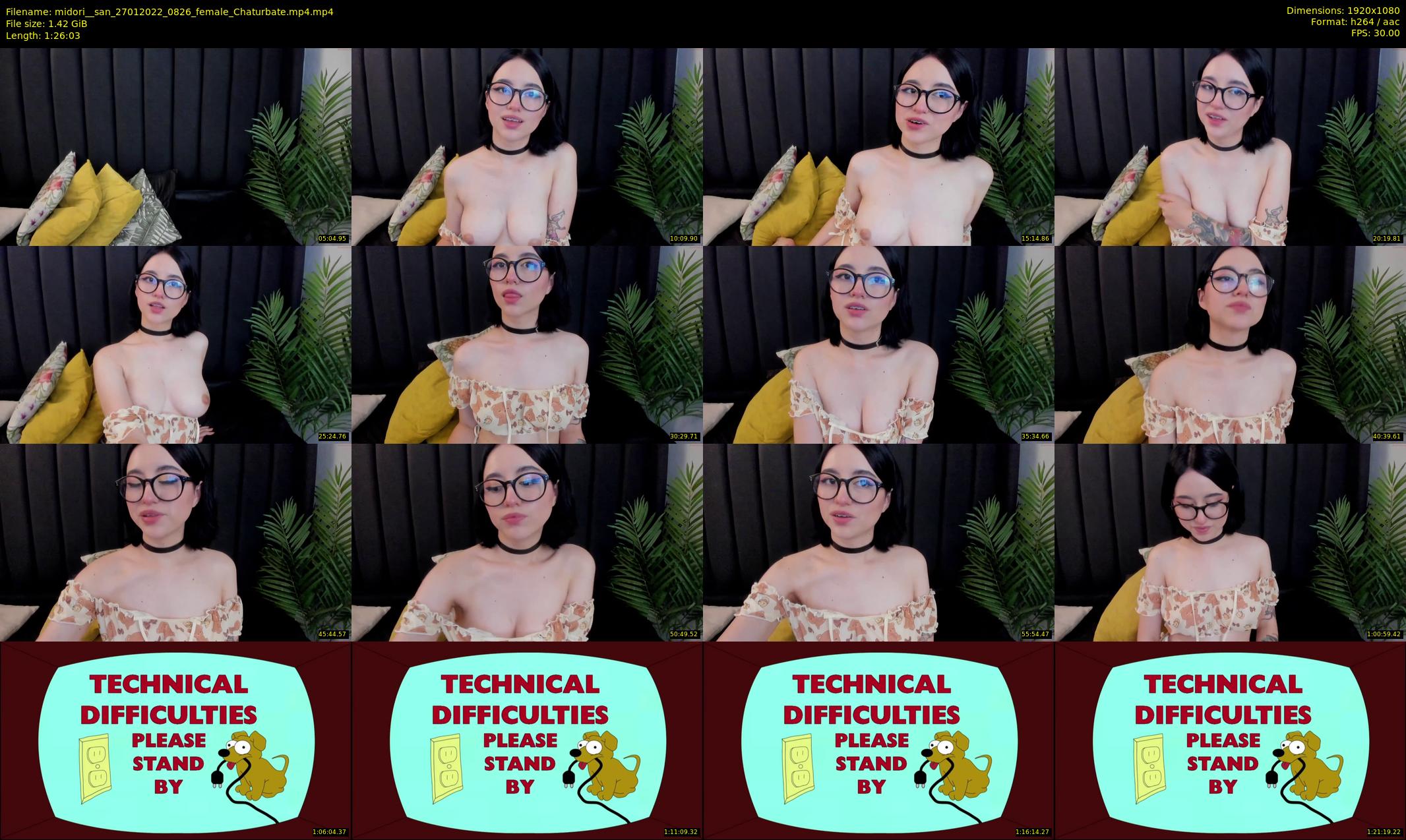 midori__san — 87 minute Chaturbate female cam show recording, 1080p, Jan 27, 2022