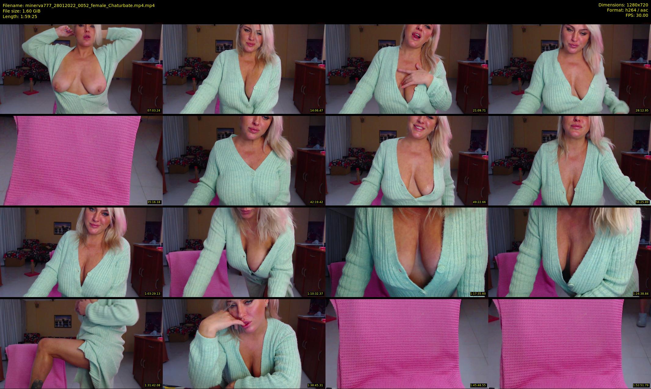 minerva777 — 120 minute Chaturbate female cam show recording, 720p, Jan 28, 2022