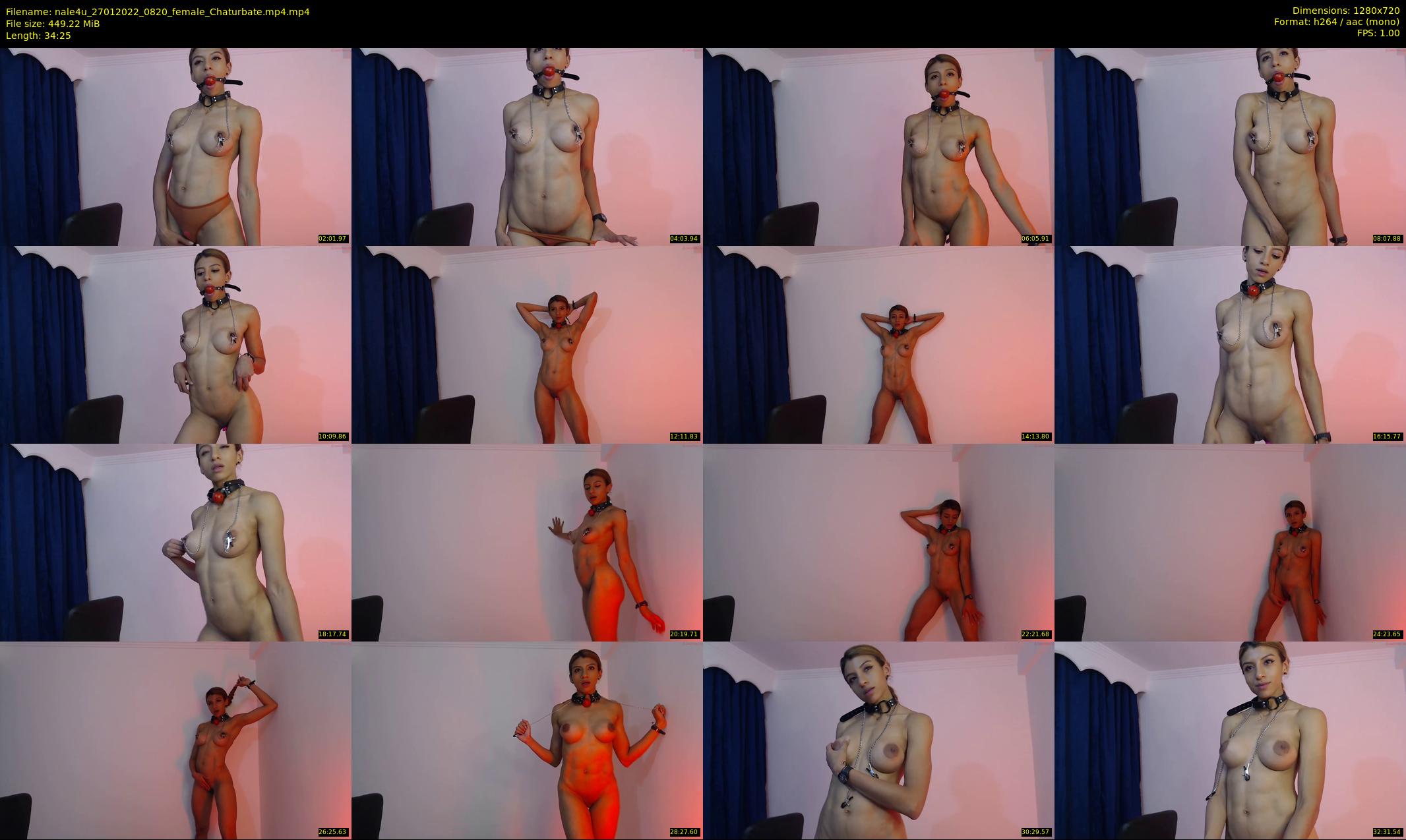 nale4u — 35 minute Chaturbate female cam show recording, 720p, Jan 27, 2022